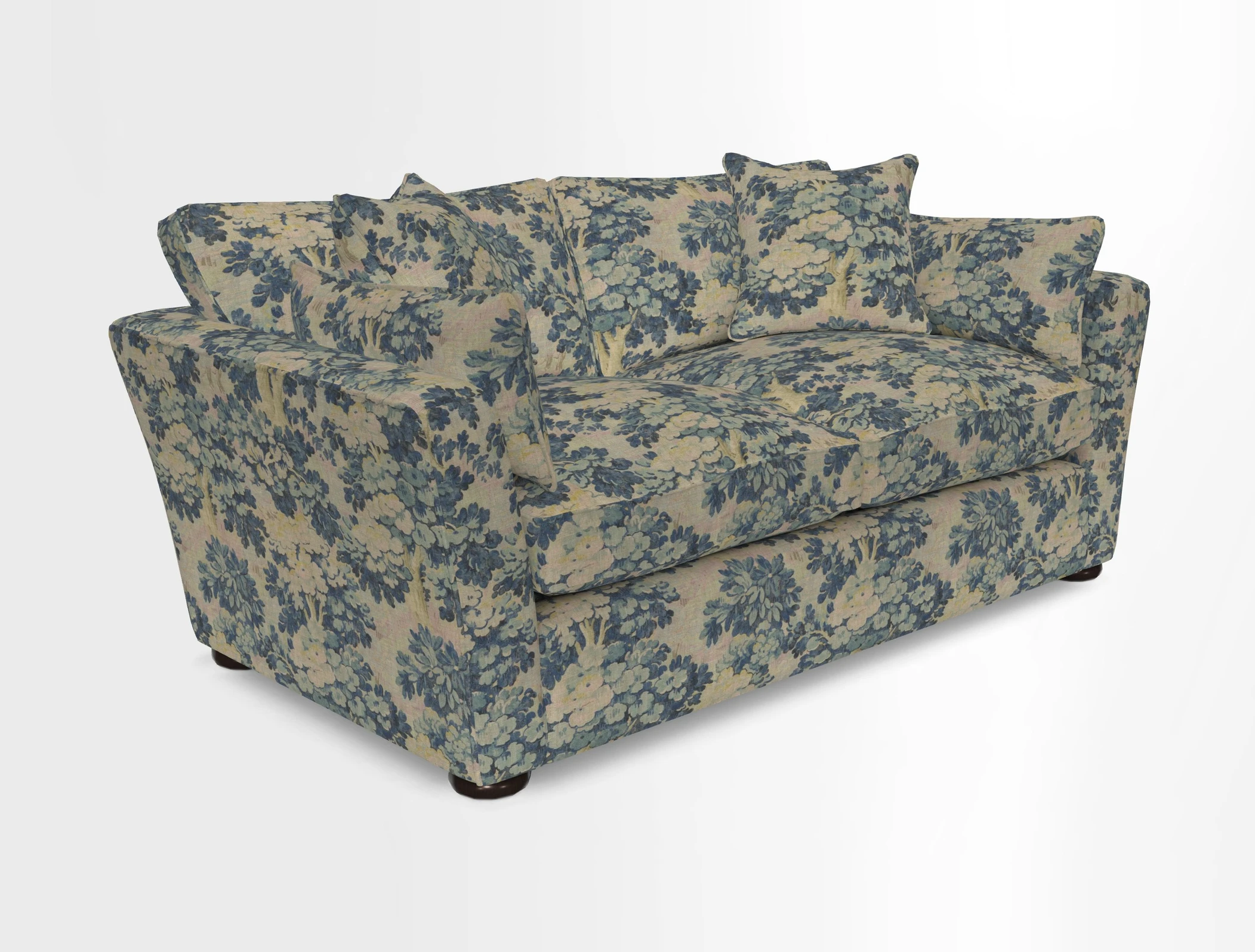 Aldeburgh Sofa Bed in Romo Linara Spice 