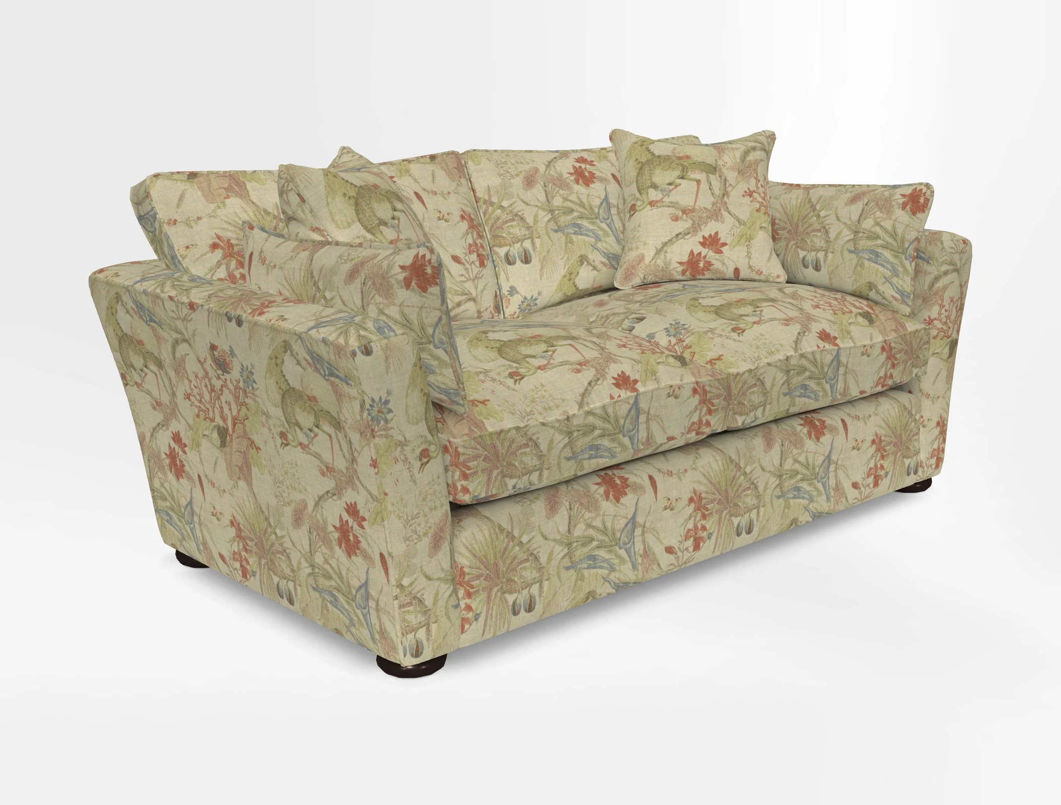 Aldeburgh Sofa Bed in Romo Linara Spice 