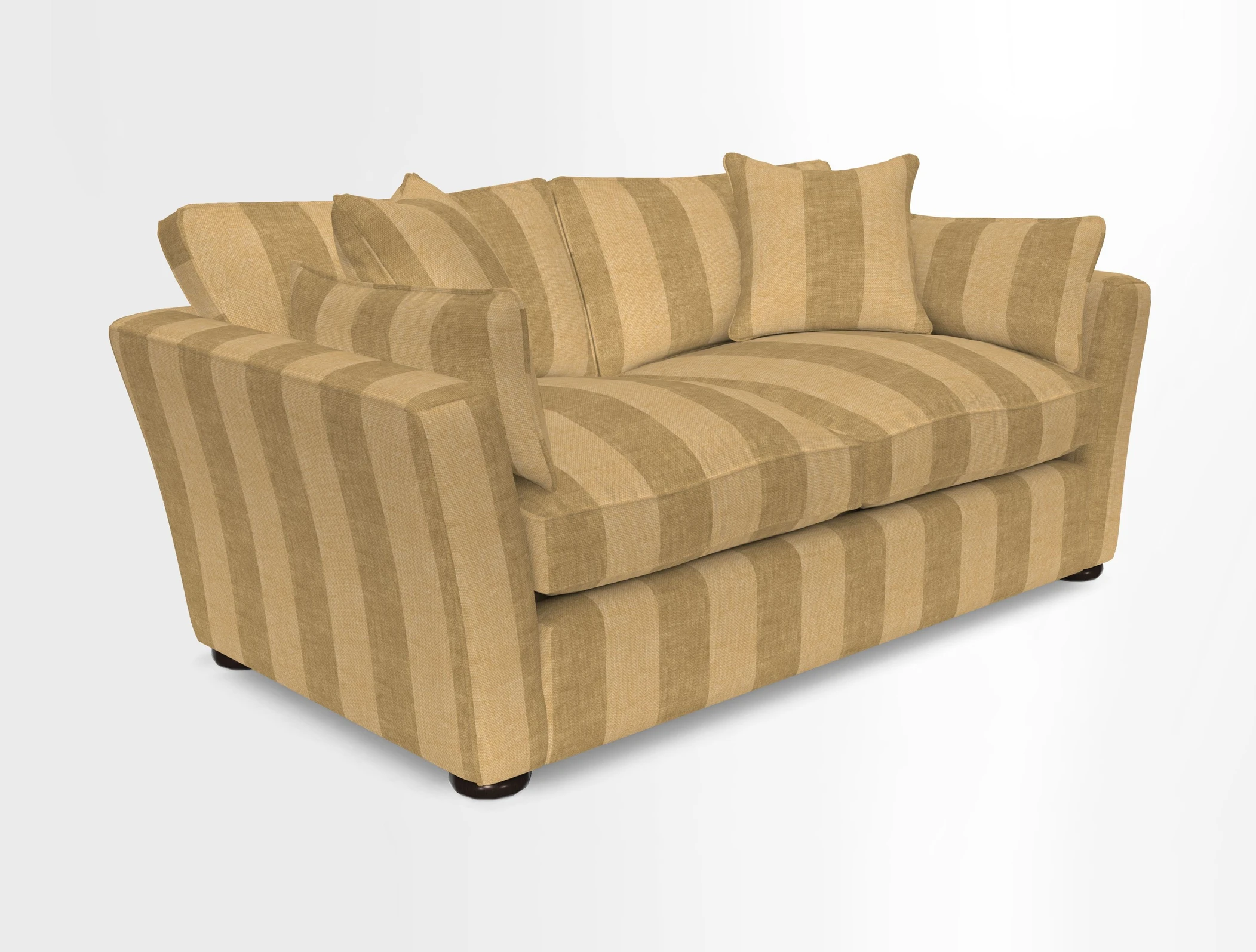 Aldeburgh Sofa Bed in Romo Linara Spice 