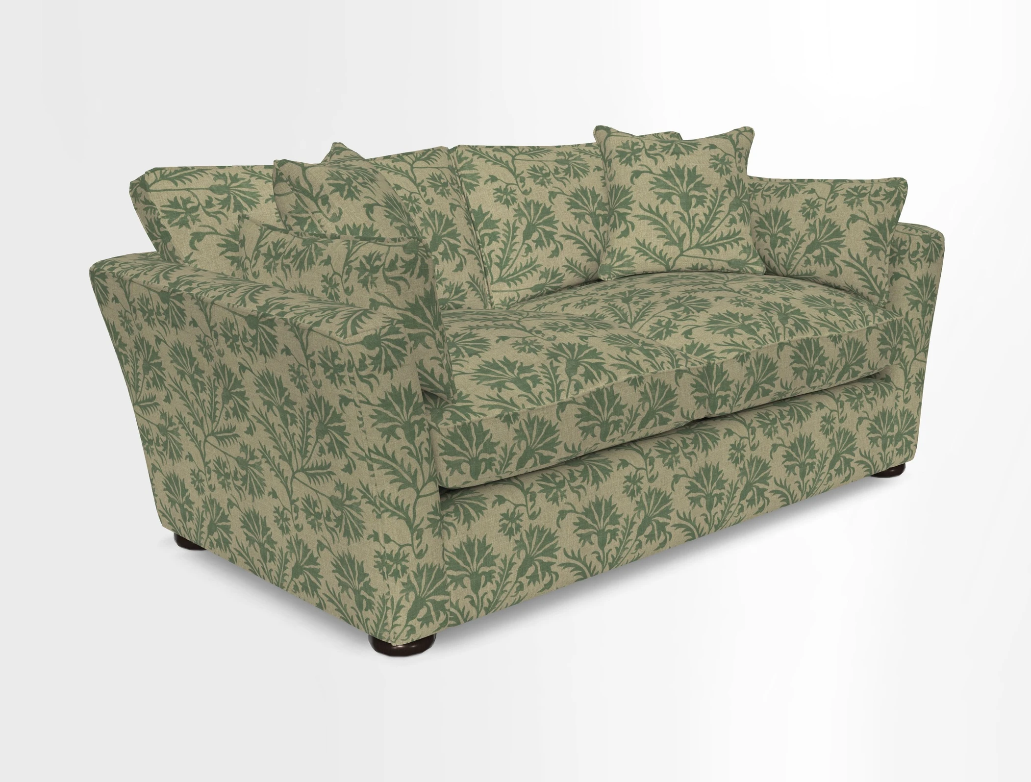 Aldeburgh Sofa Bed in Romo Linara Spice 