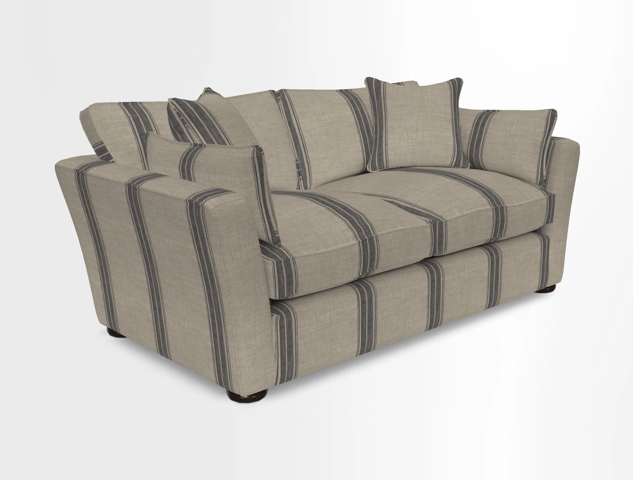 Aldeburgh Sofa Bed in Romo Linara Spice 