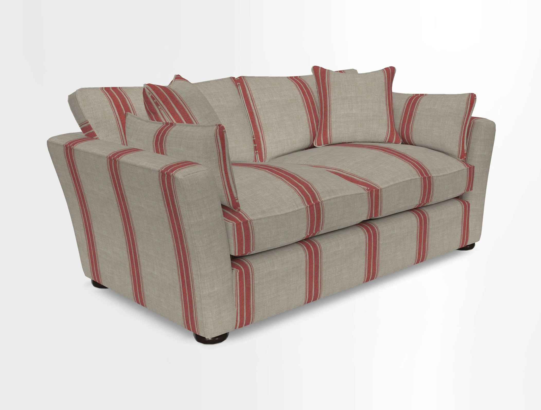 Aldeburgh Sofa Bed in Romo Linara Spice 