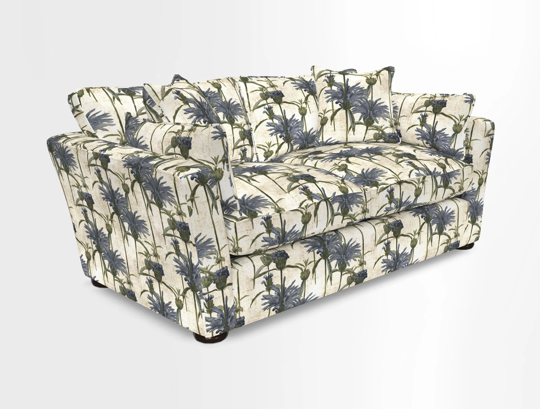 Aldeburgh Sofa Bed in Romo Linara Spice 