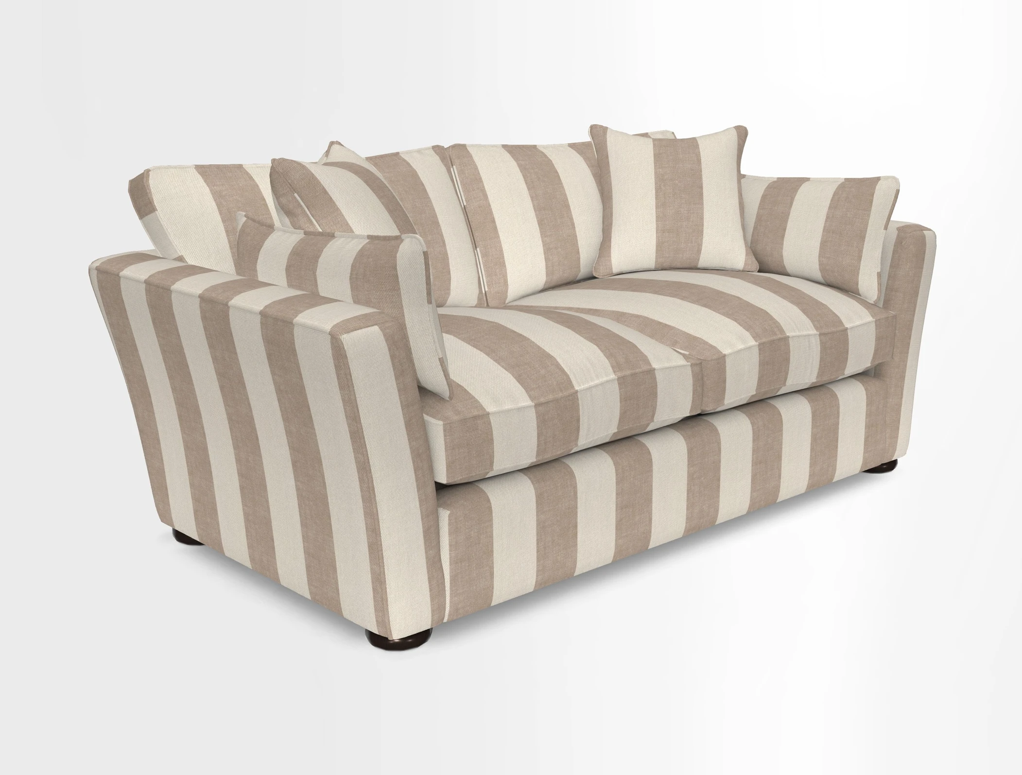 Aldeburgh Sofa Bed in Romo Linara Spice 