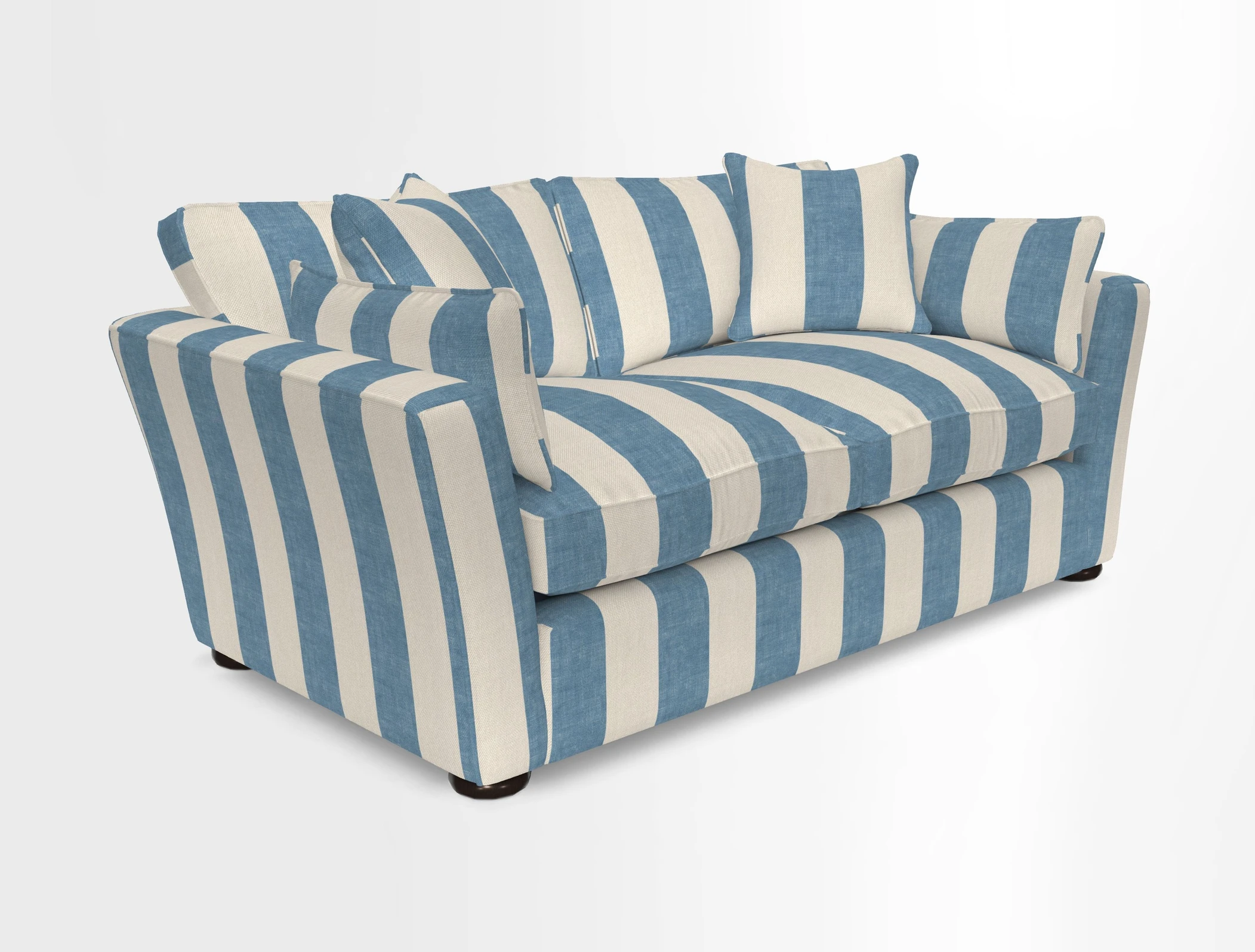 Aldeburgh Sofa Bed in Romo Linara Spice 