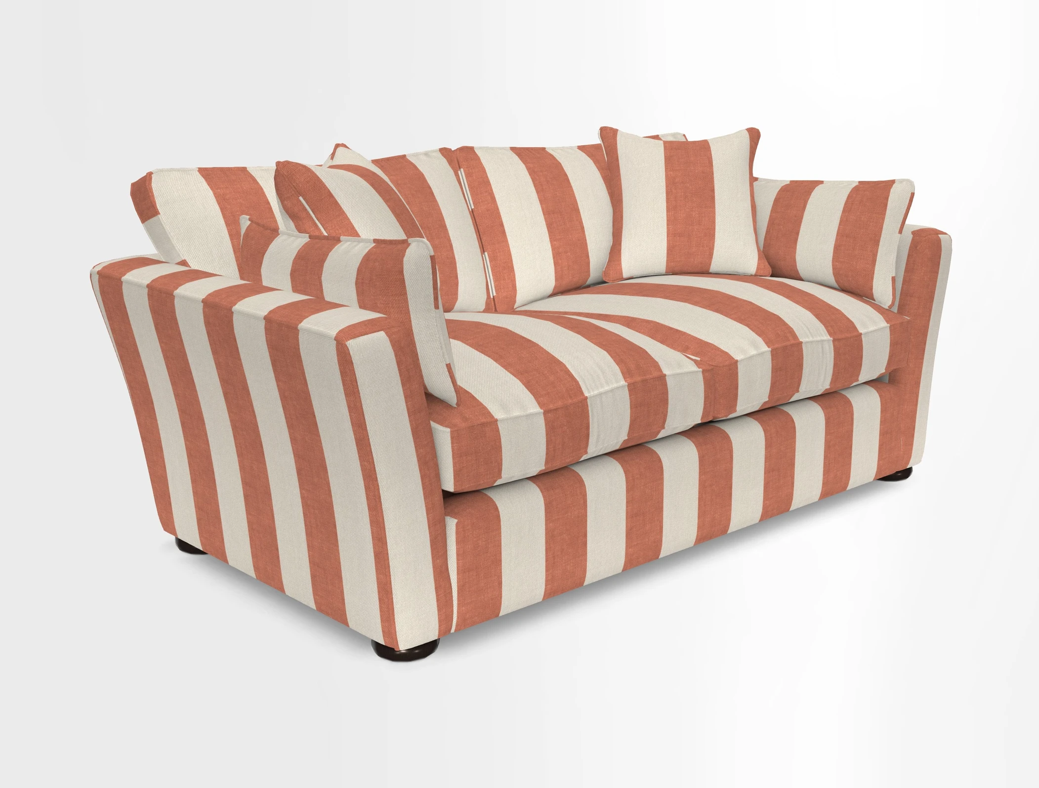 Aldeburgh Sofa Bed in Romo Linara Spice 