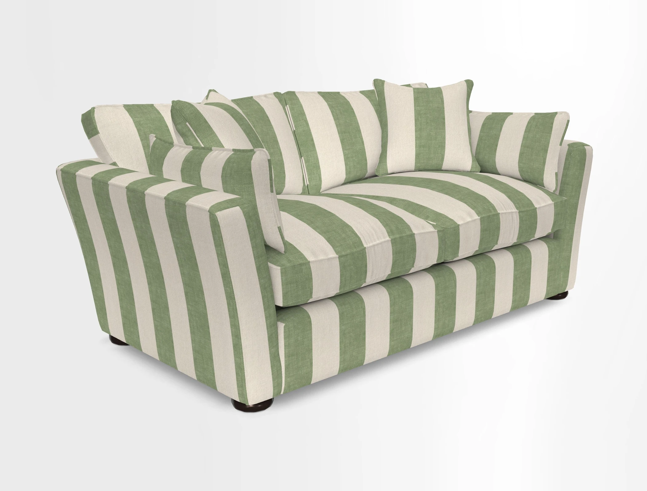 Aldeburgh Sofa Bed in Romo Linara Spice 