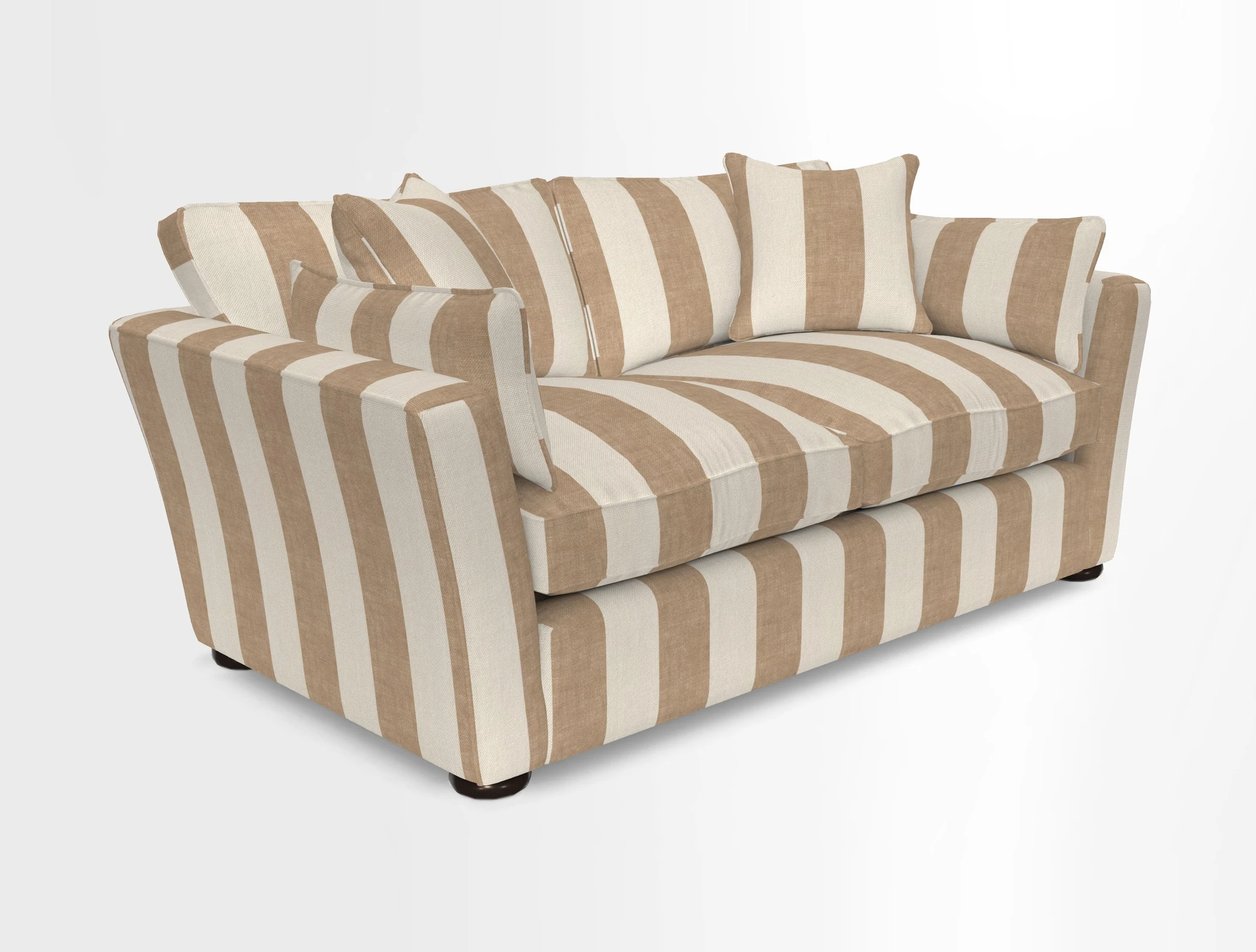 Aldeburgh Sofa Bed in Romo Linara Spice 