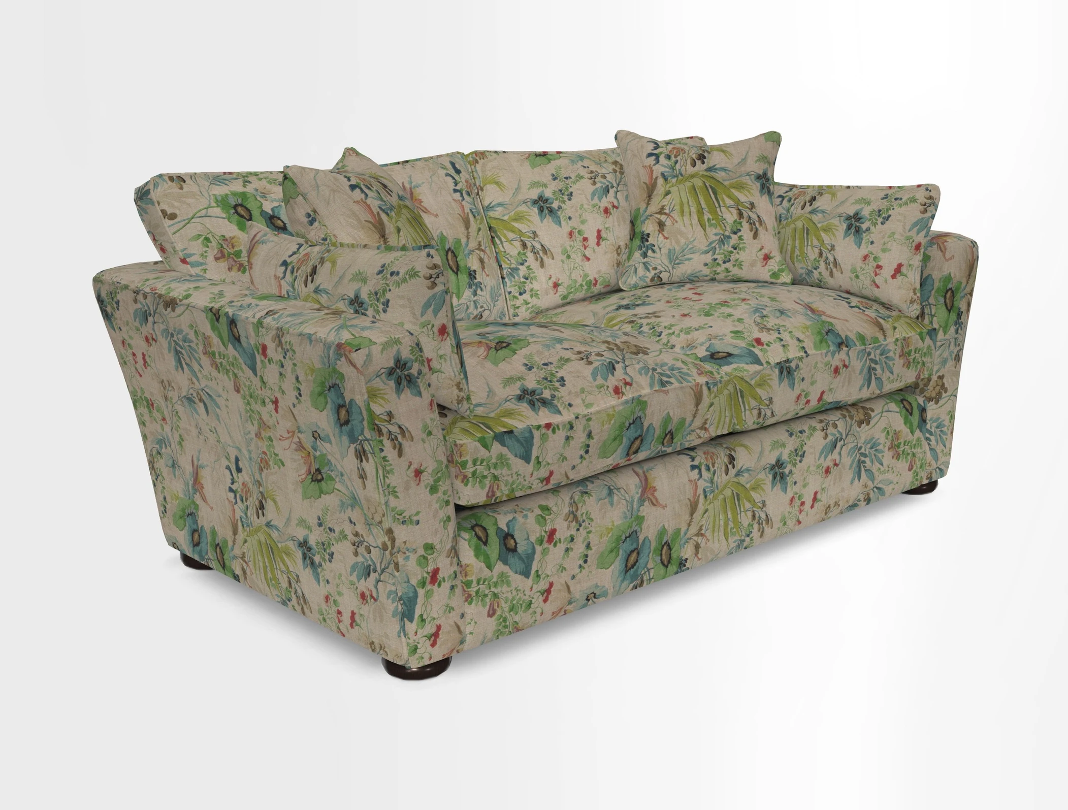 Aldeburgh Sofa Bed in Romo Linara Spice 