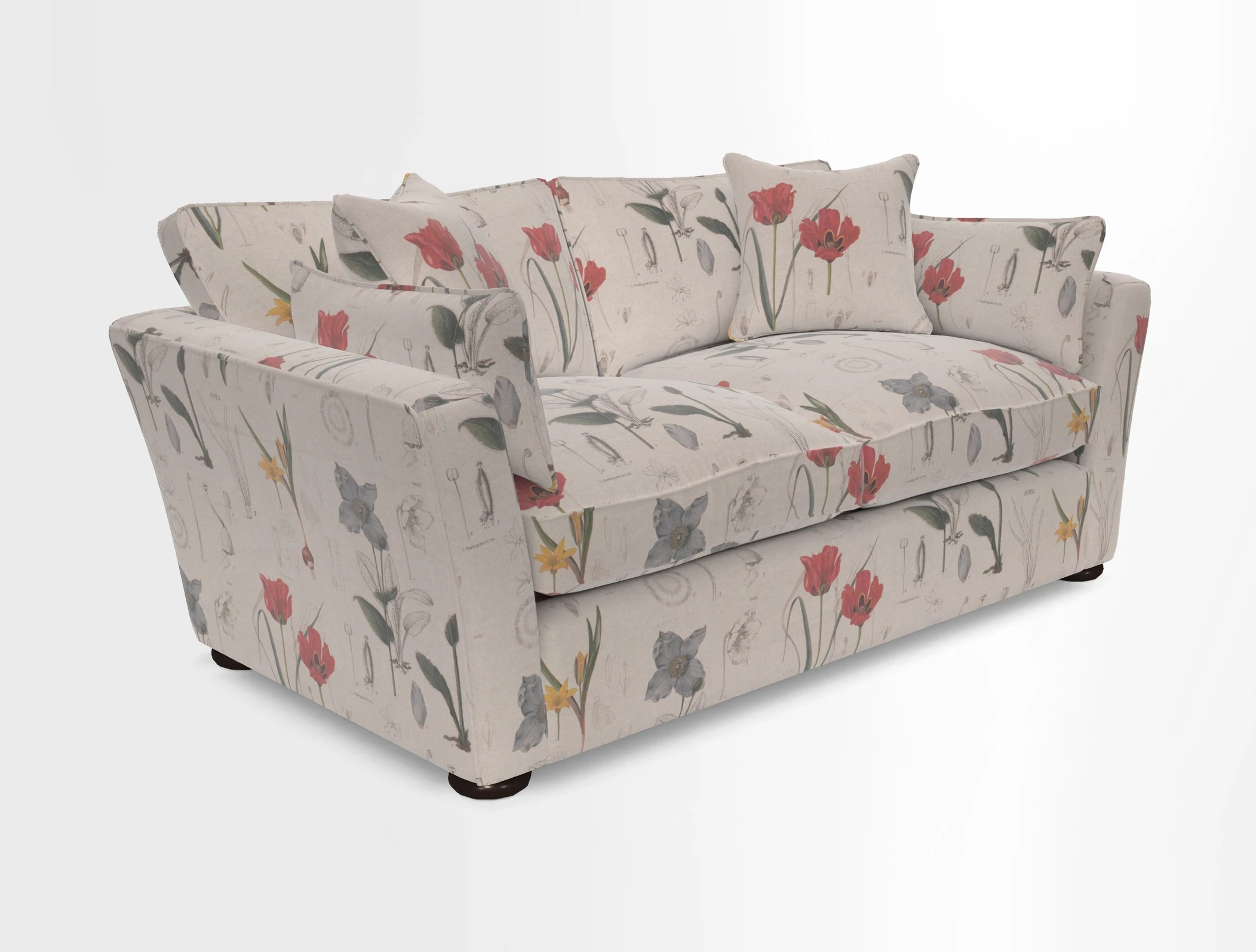 Aldeburgh Sofa Bed in Romo Linara Spice 
