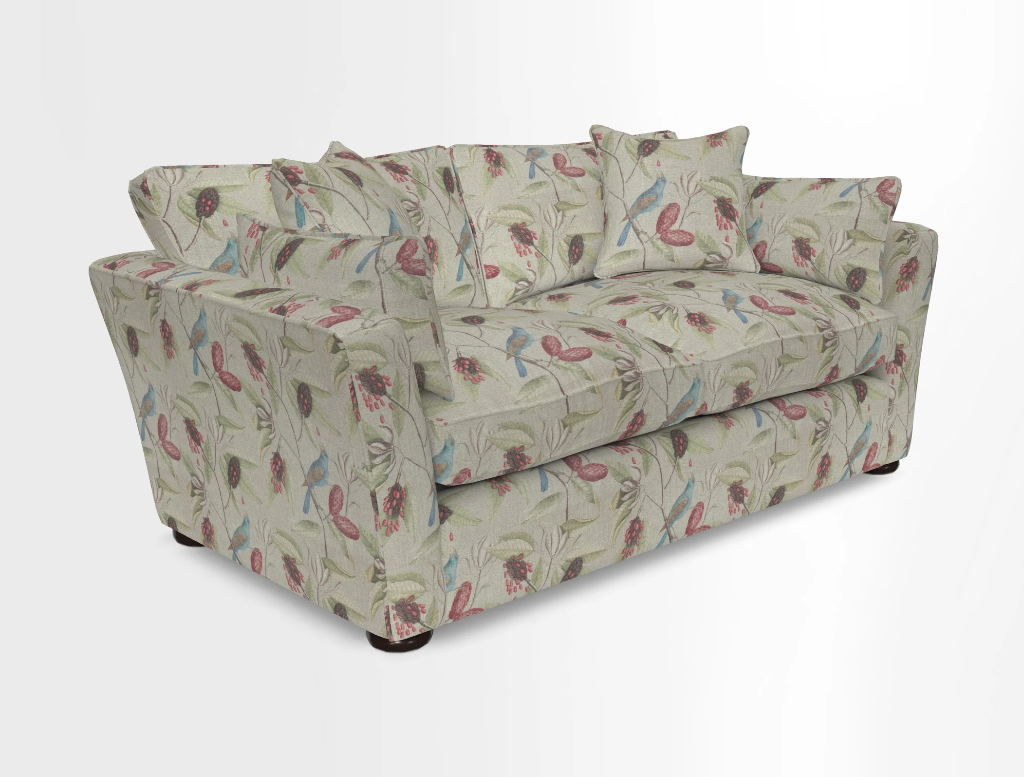 Aldeburgh Sofa Bed in Romo Linara Spice 