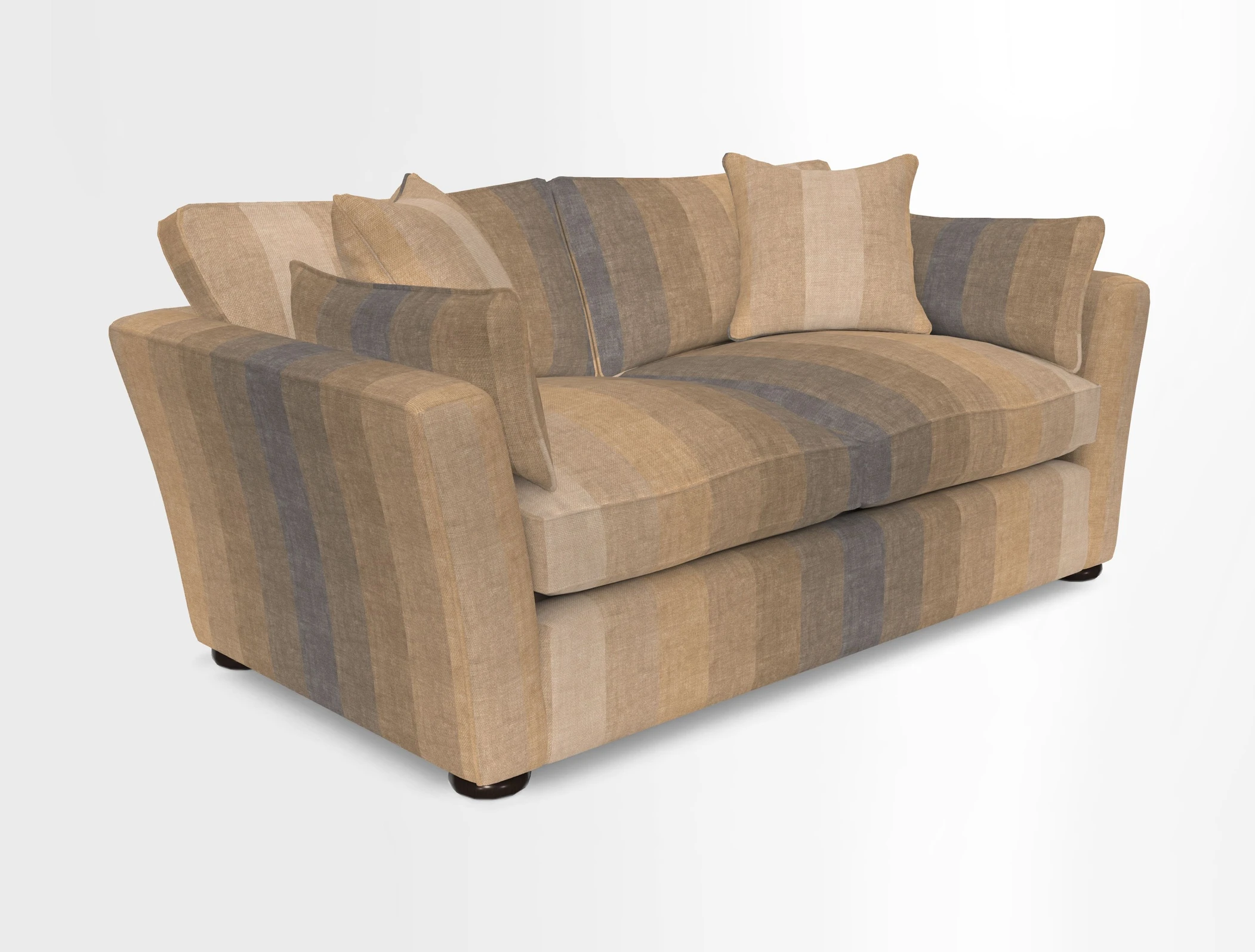Aldeburgh Sofa Bed in Romo Linara Spice 