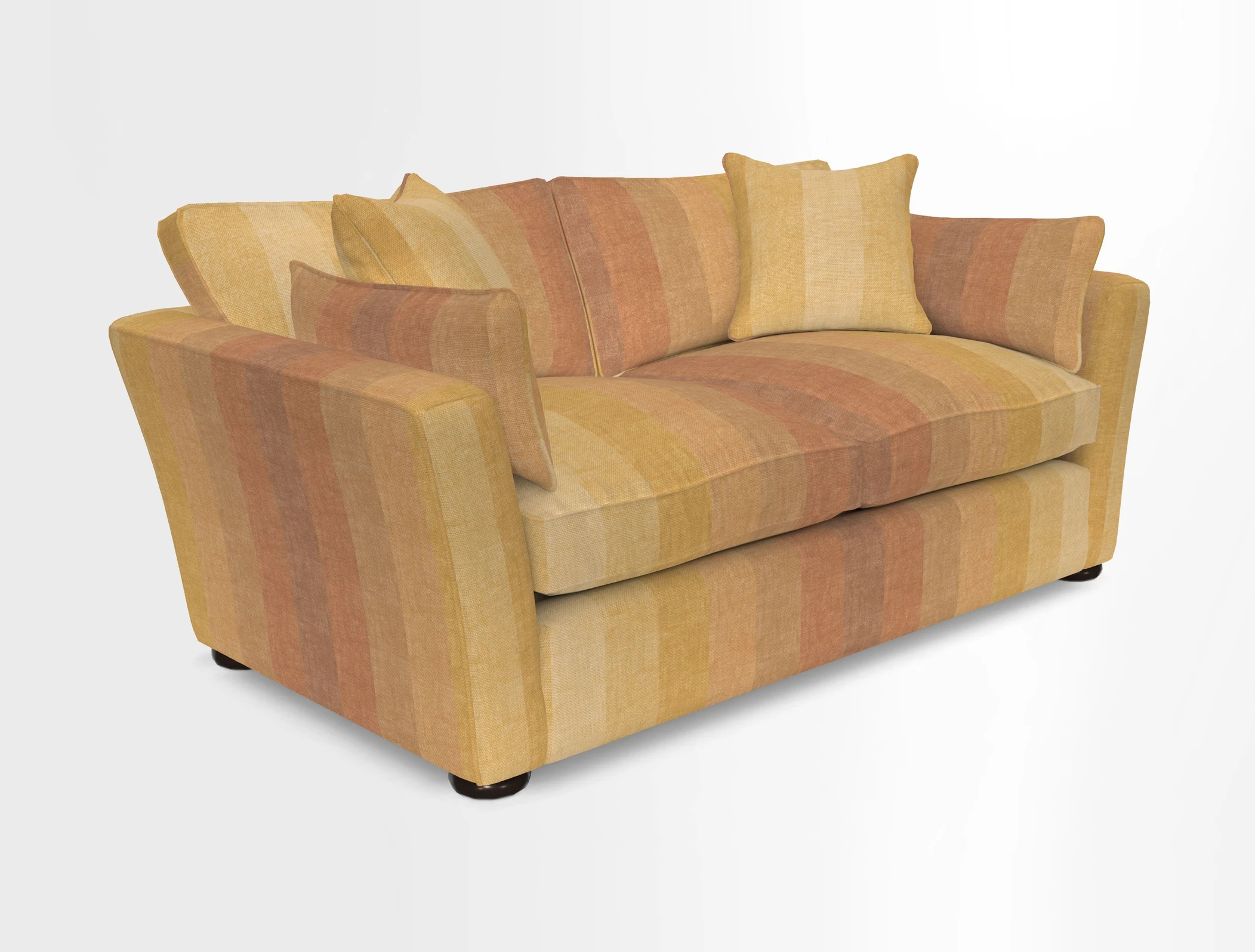 Aldeburgh Sofa Bed in Romo Linara Spice 