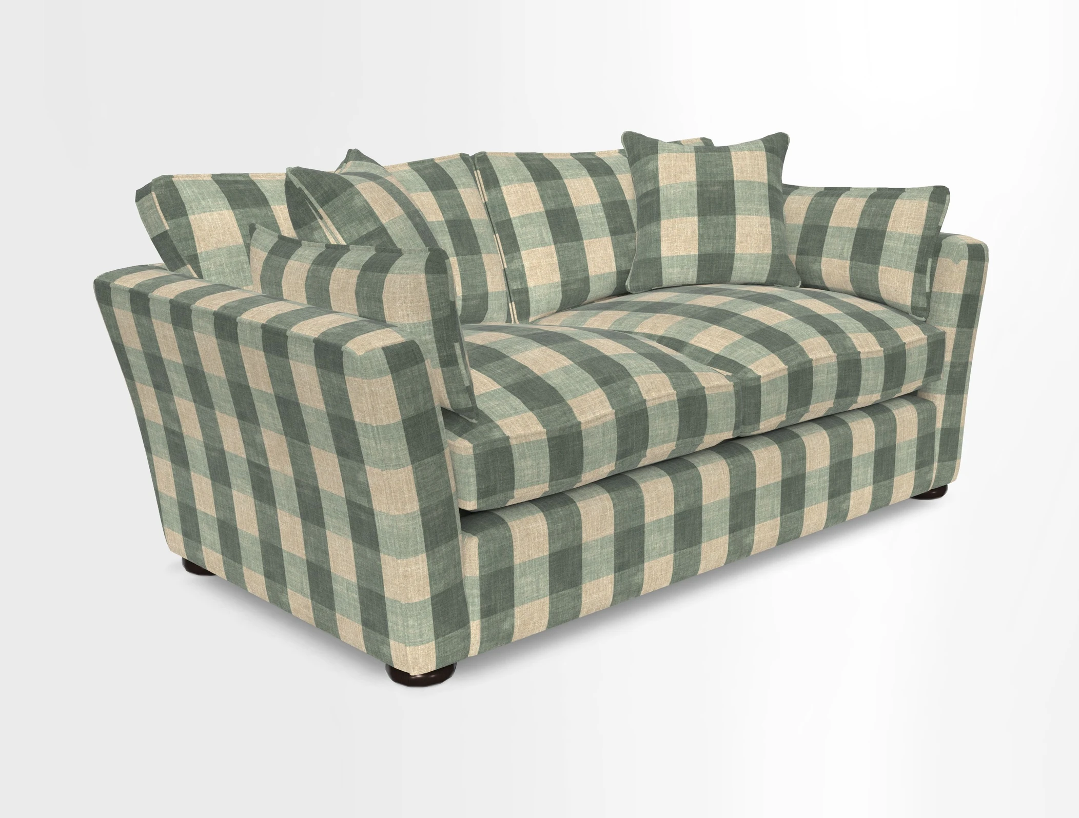 Aldeburgh Sofa Bed in Romo Linara Spice 