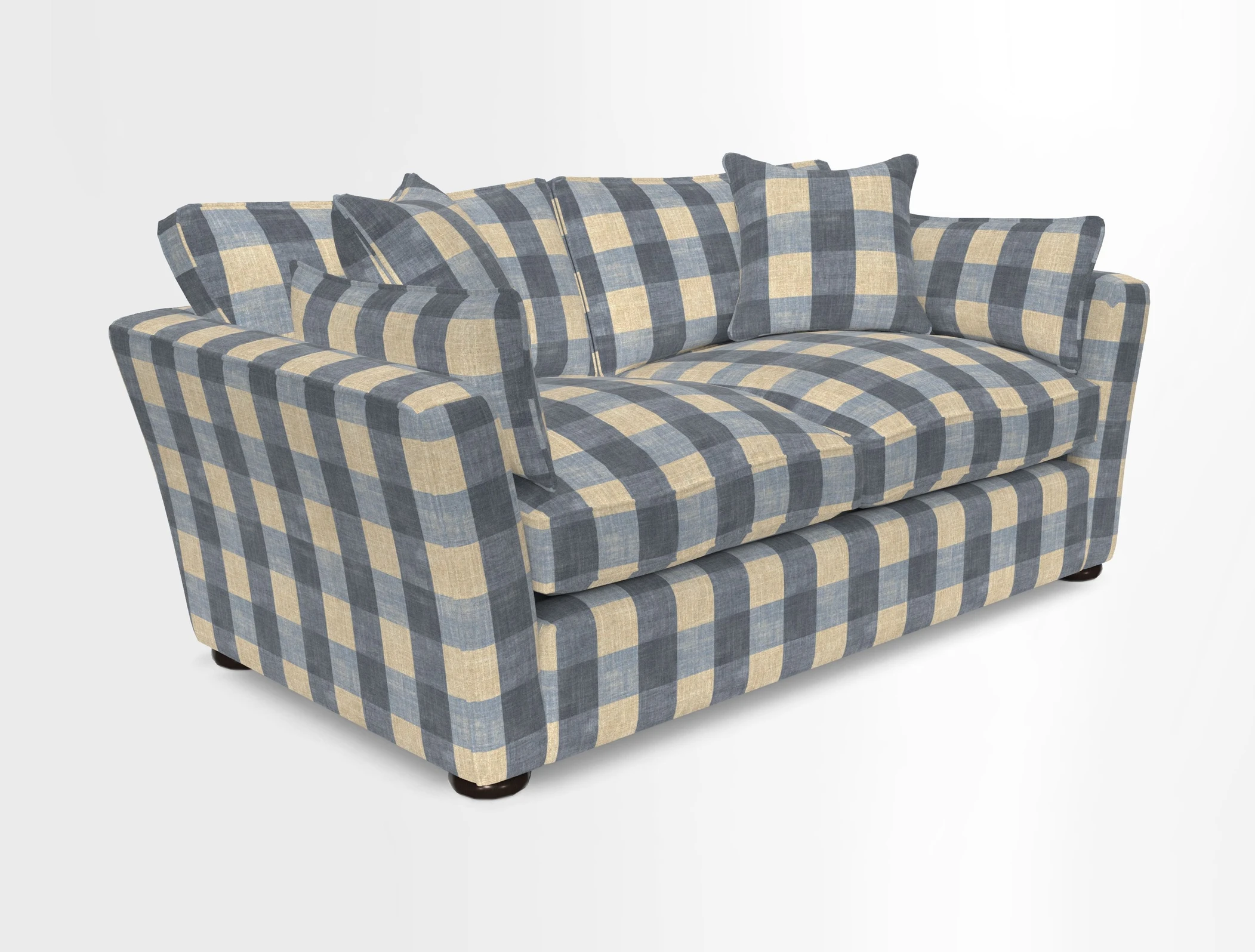 Aldeburgh Sofa Bed in Romo Linara Spice 