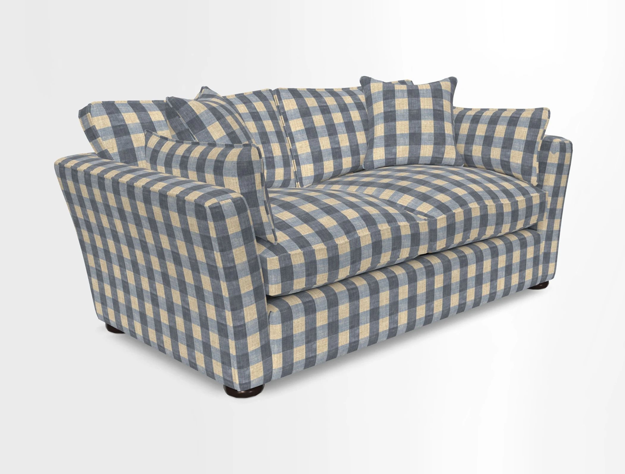 Aldeburgh Sofa Bed in Romo Linara Spice 
