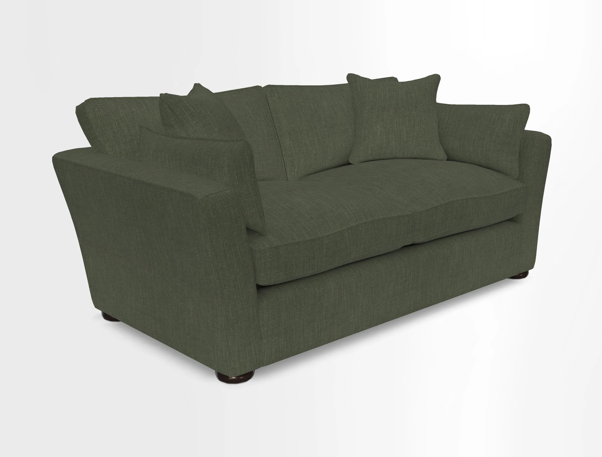 Aldeburgh Sofa Bed in Romo Linara Spice 