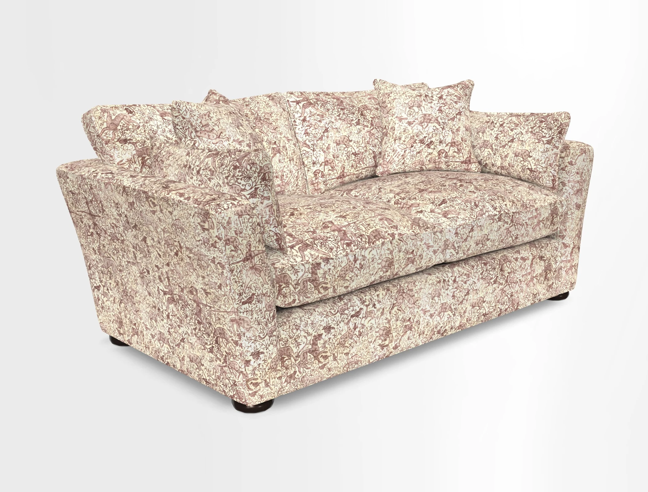 Aldeburgh Sofa Bed in Romo Linara Spice 