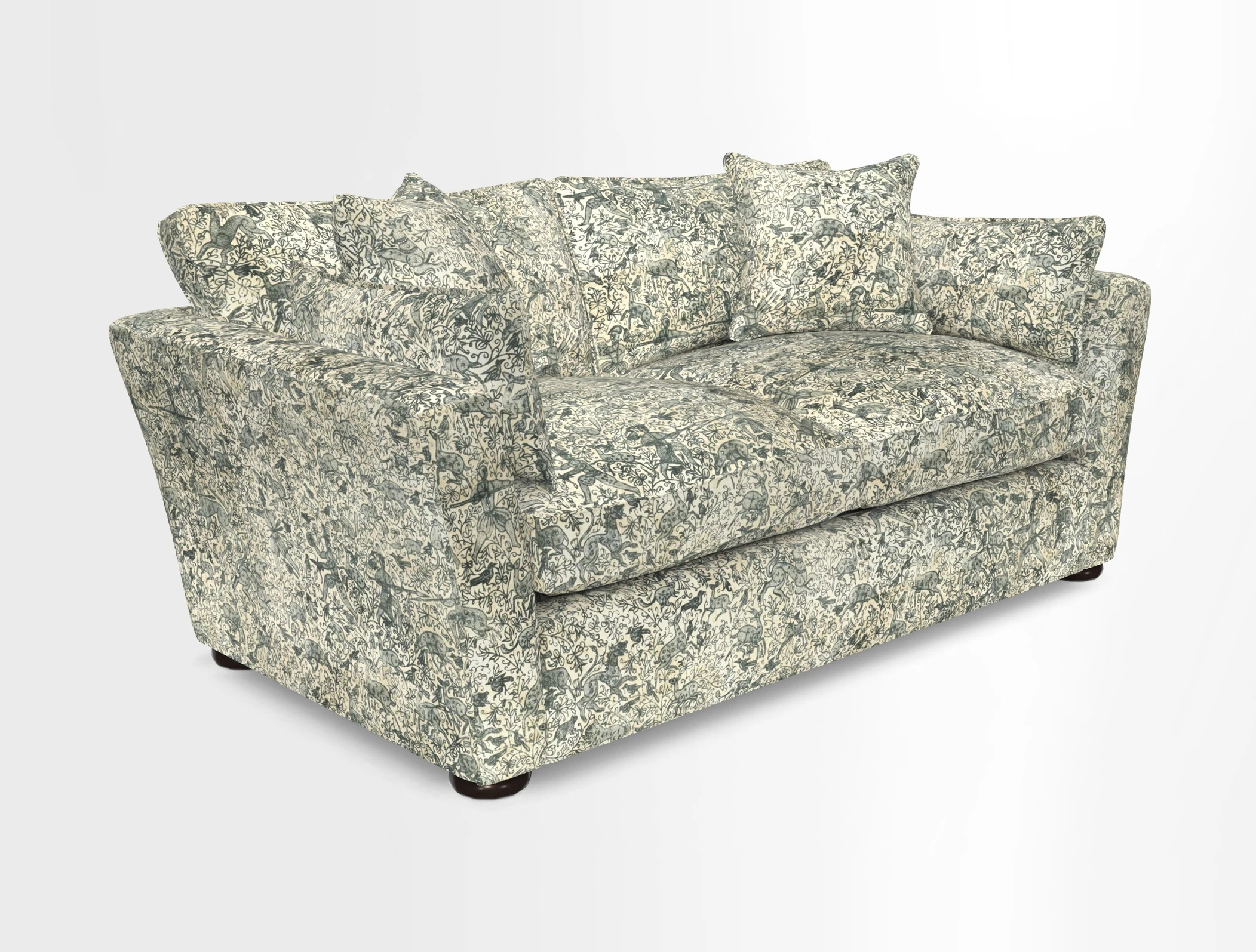 Aldeburgh Sofa Bed in Romo Linara Spice 