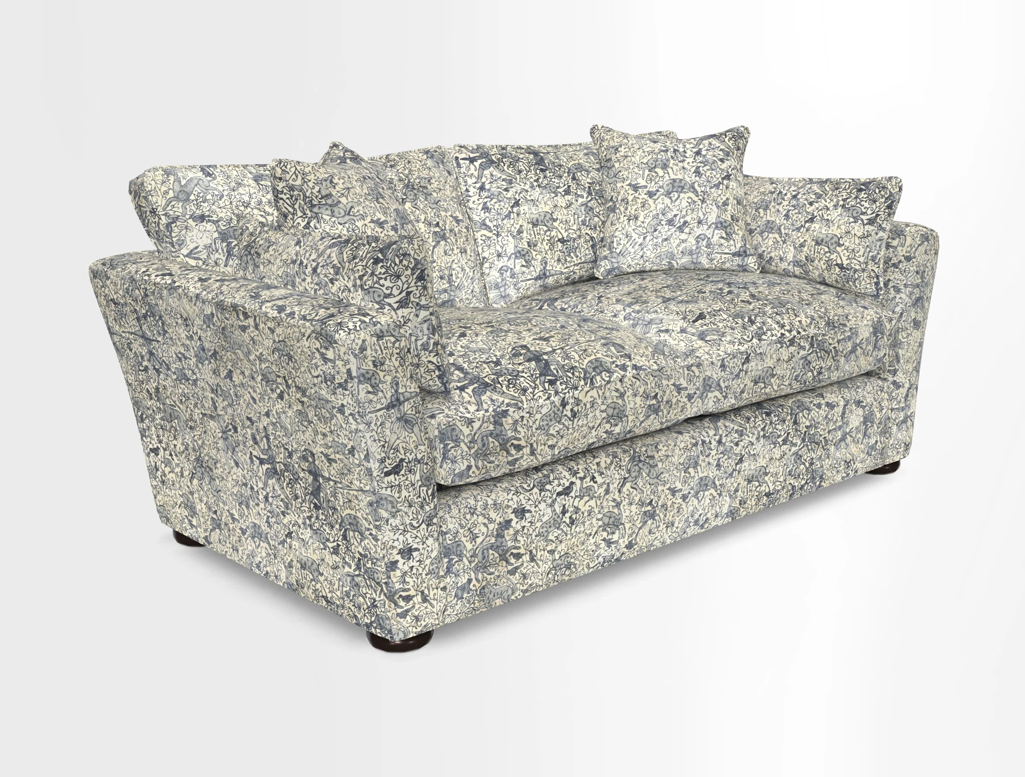 Aldeburgh Sofa Bed in Romo Linara Spice 