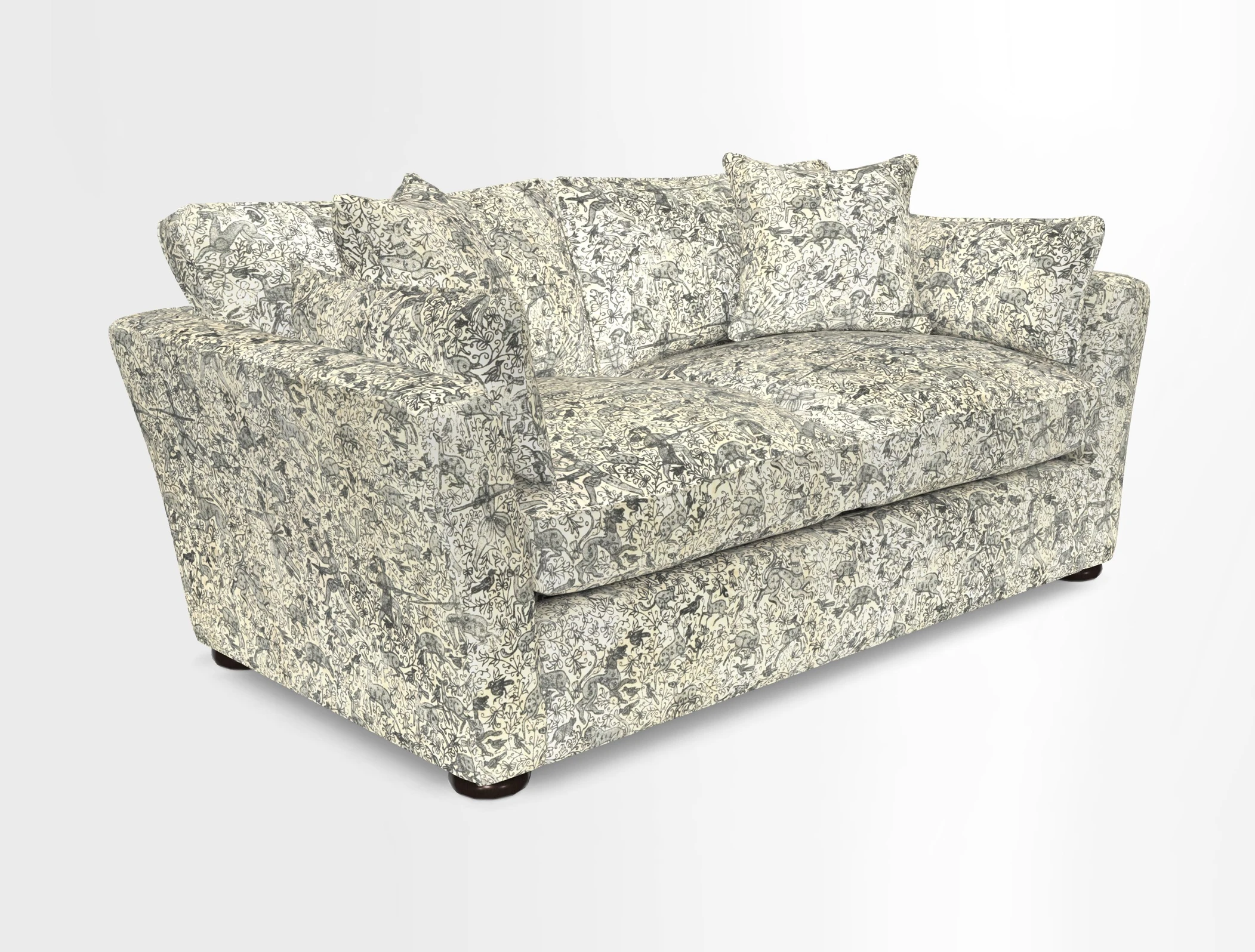 Aldeburgh Sofa Bed in Romo Linara Spice 