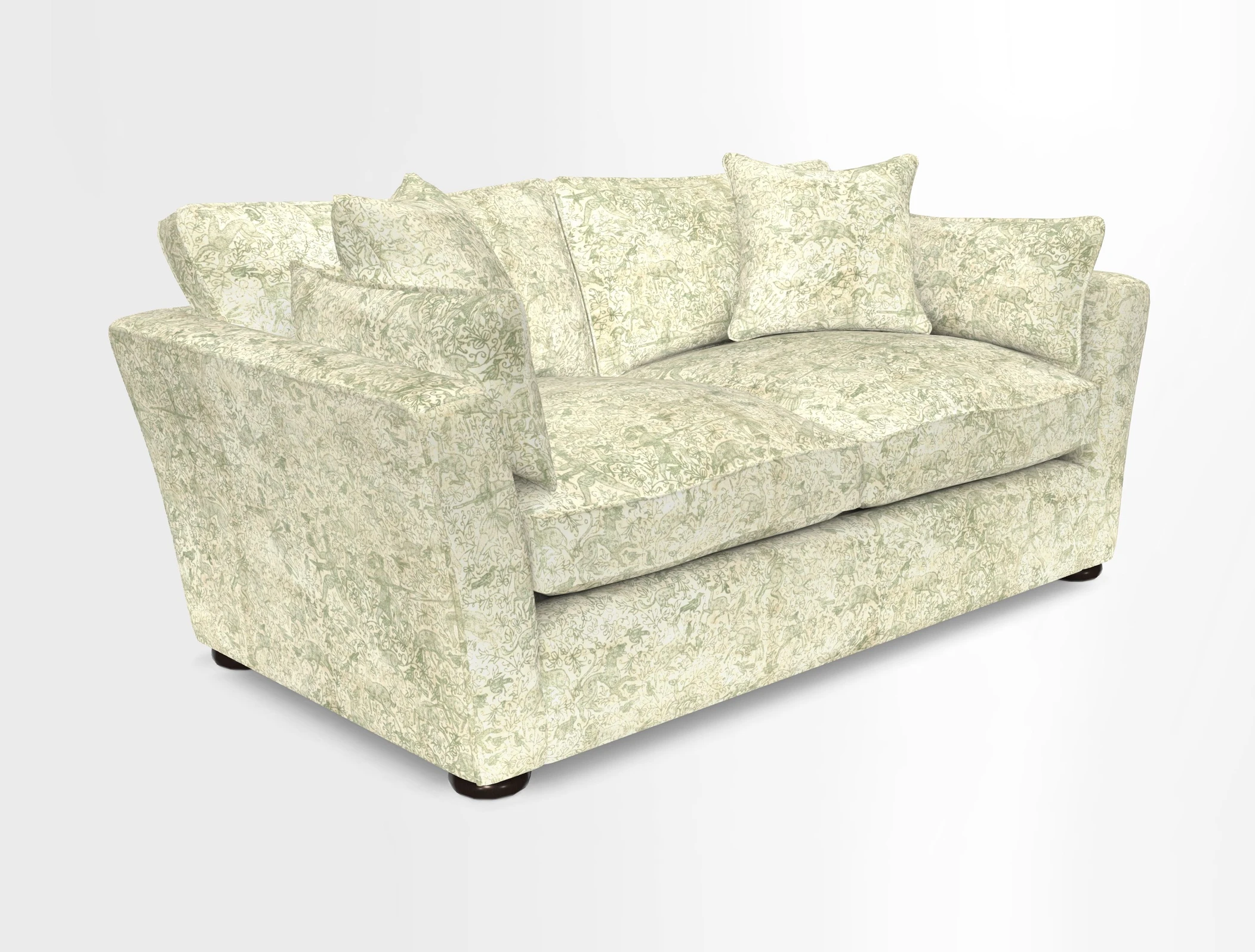 Aldeburgh Sofa Bed in Romo Linara Spice 