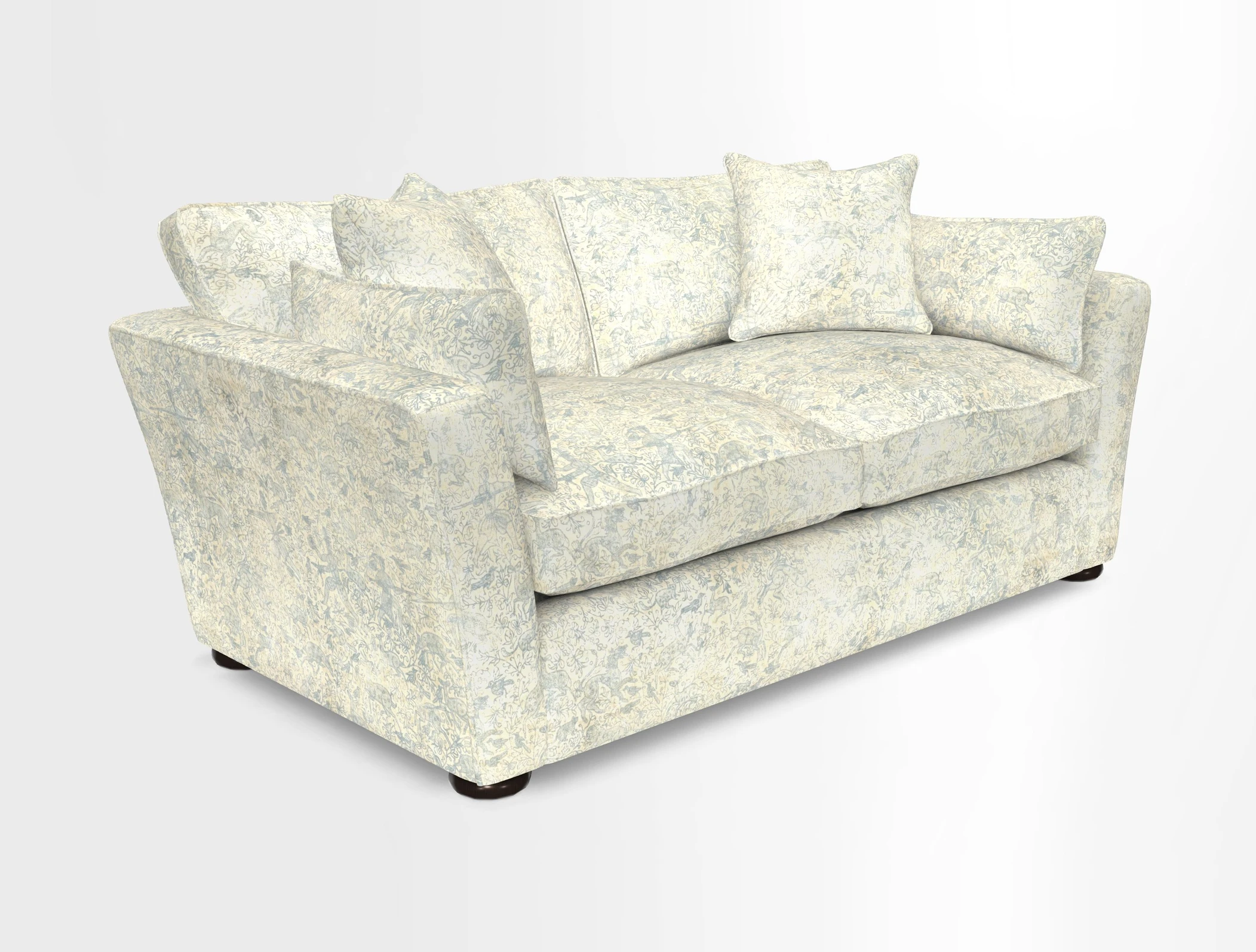 Aldeburgh Sofa Bed in Romo Linara Spice 