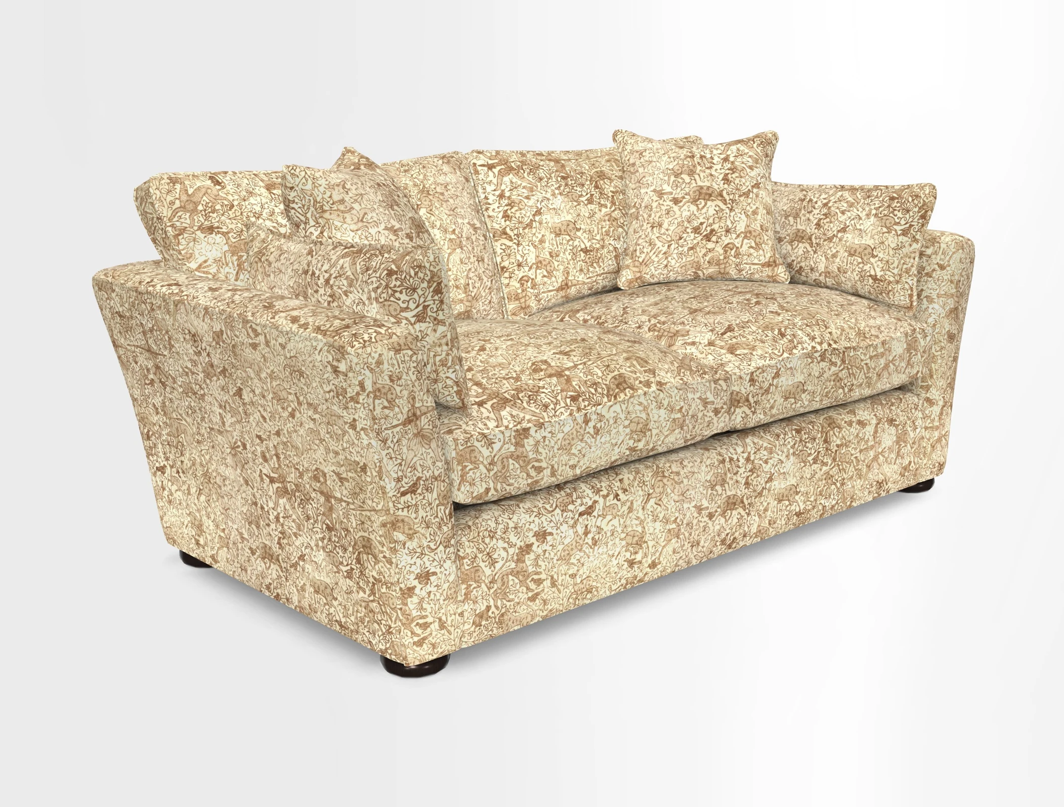 Aldeburgh Sofa Bed in Romo Linara Spice 