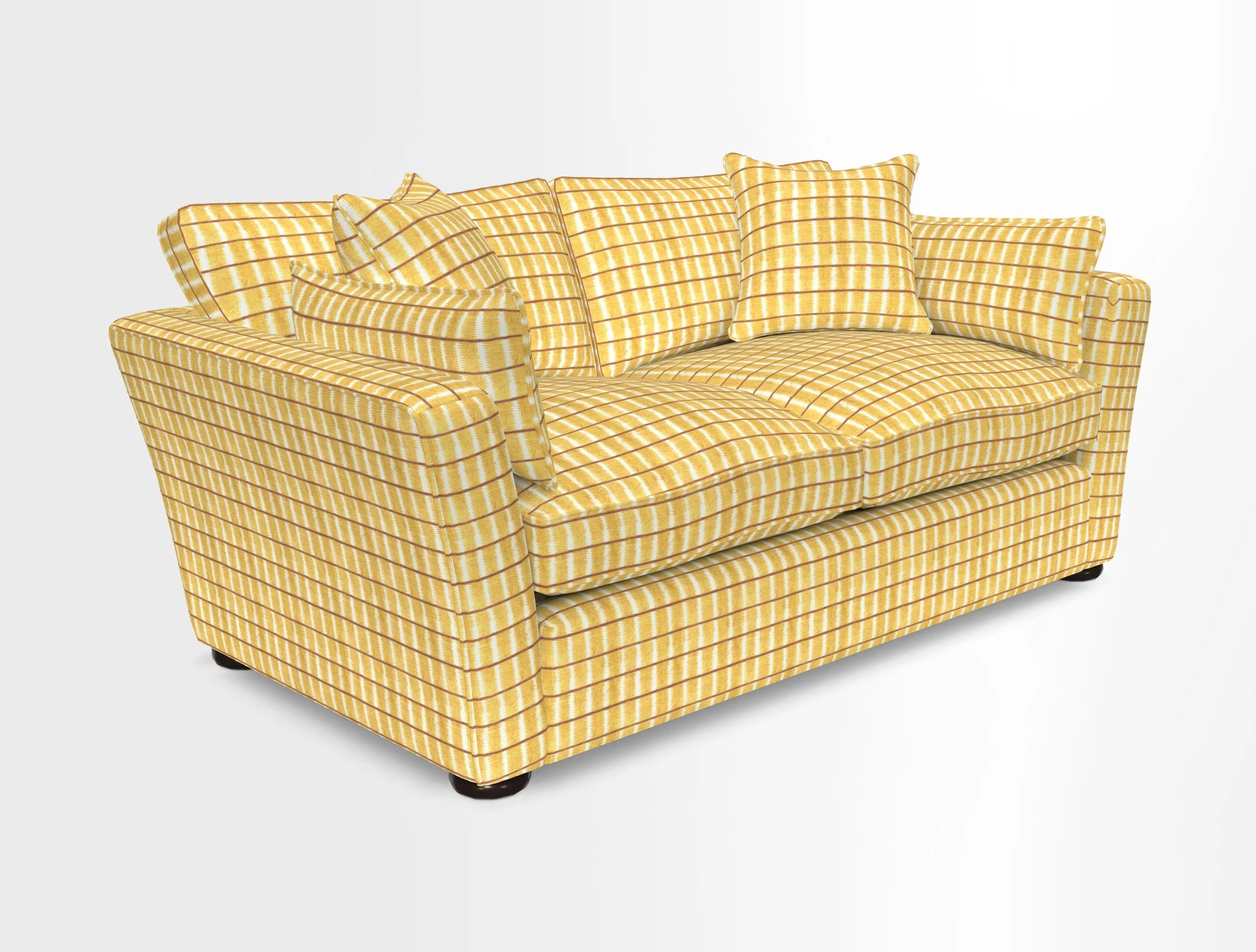 Aldeburgh Sofa Bed in Romo Linara Spice 