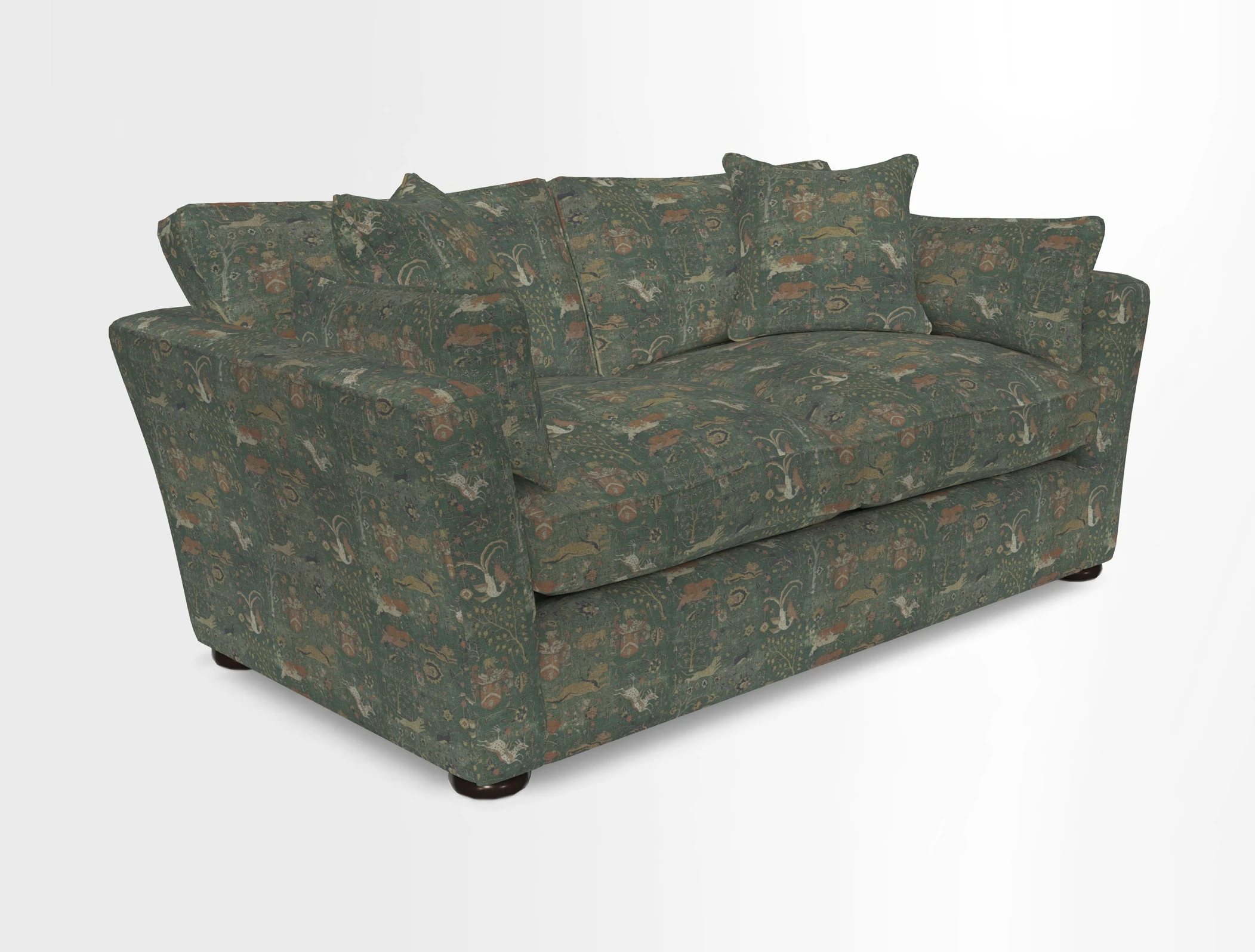 Aldeburgh Sofa Bed in Romo Linara Spice 