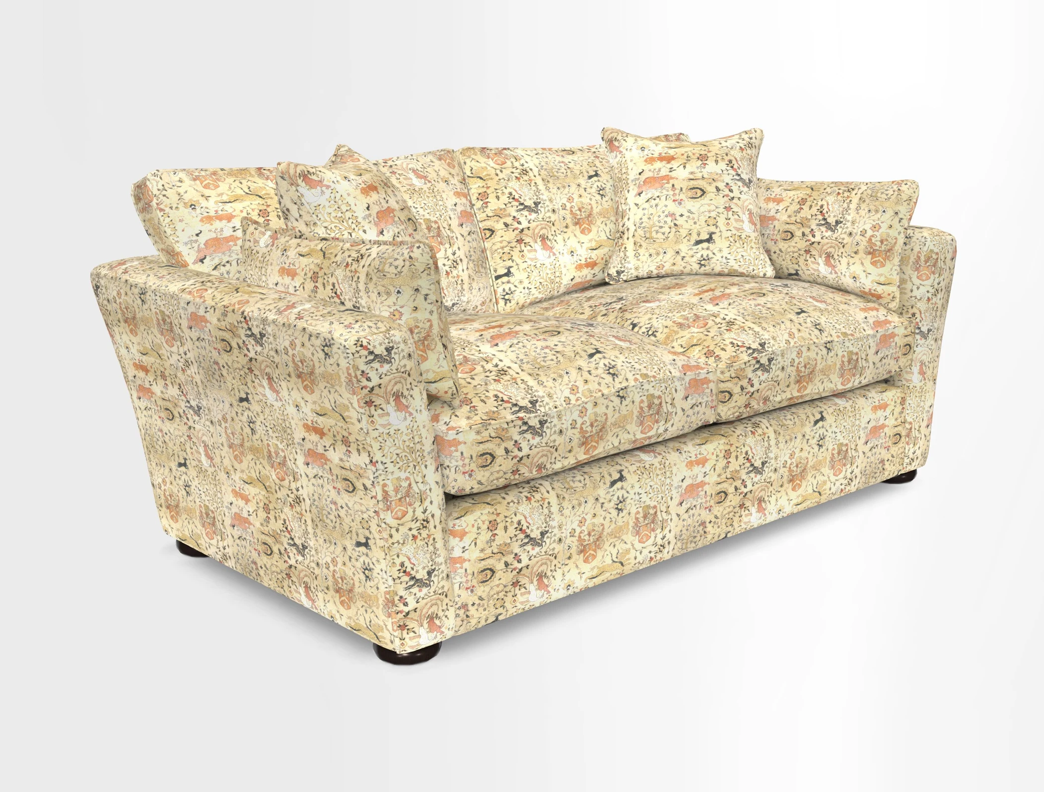 Aldeburgh Sofa Bed in Romo Linara Spice 