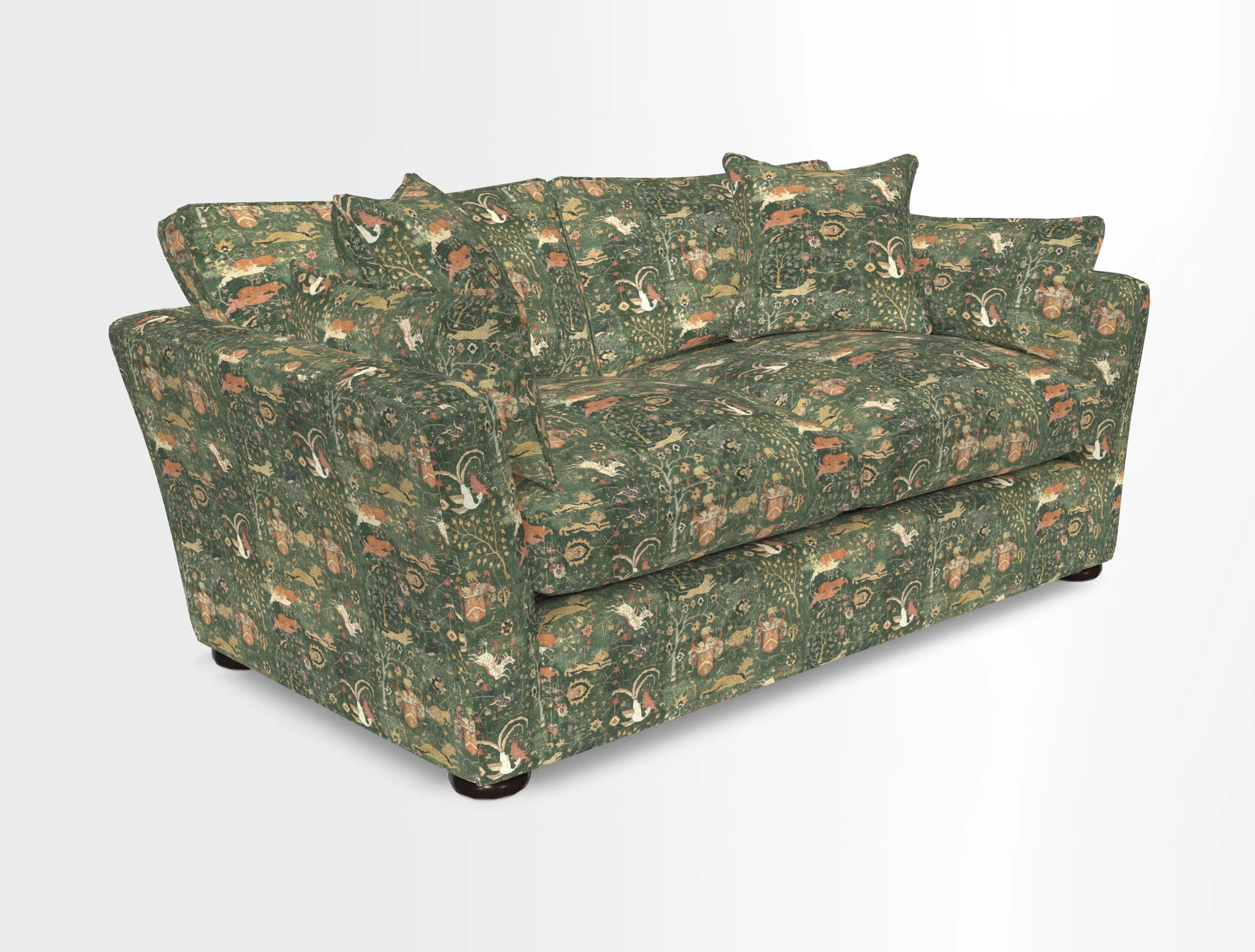 Aldeburgh Sofa Bed in Romo Linara Spice 