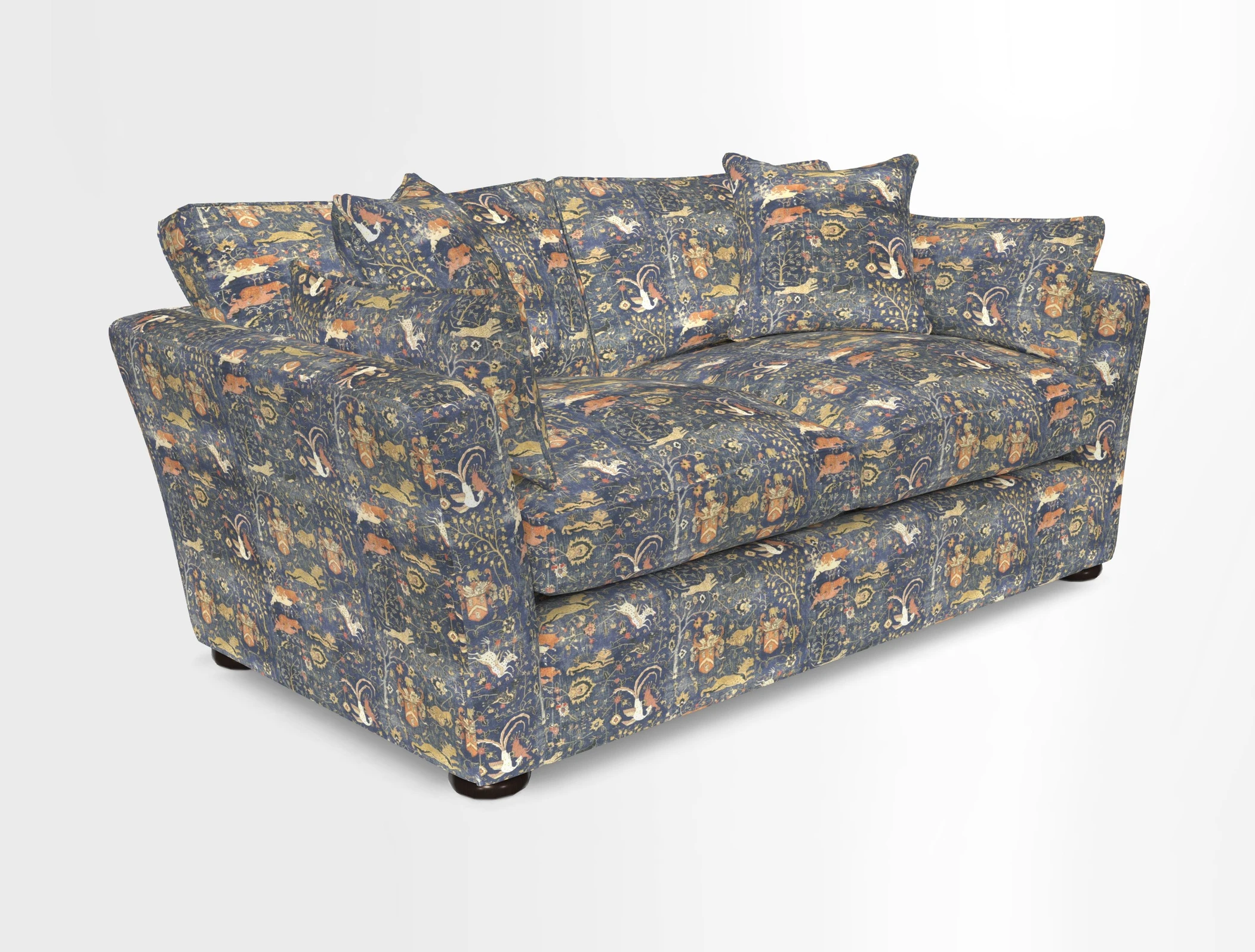 Aldeburgh Sofa Bed in Romo Linara Spice 