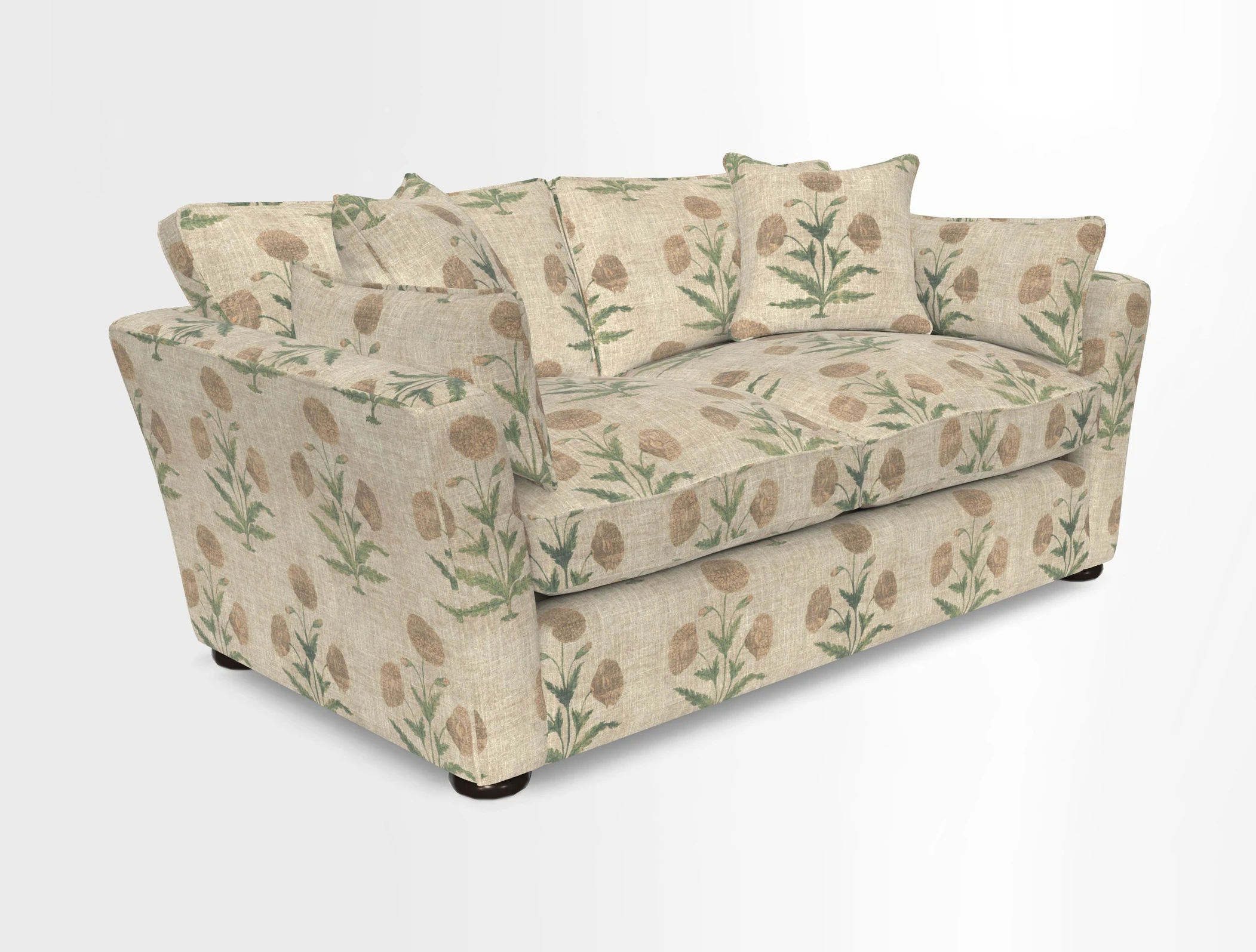 Aldeburgh Sofa Bed in Romo Linara Spice 