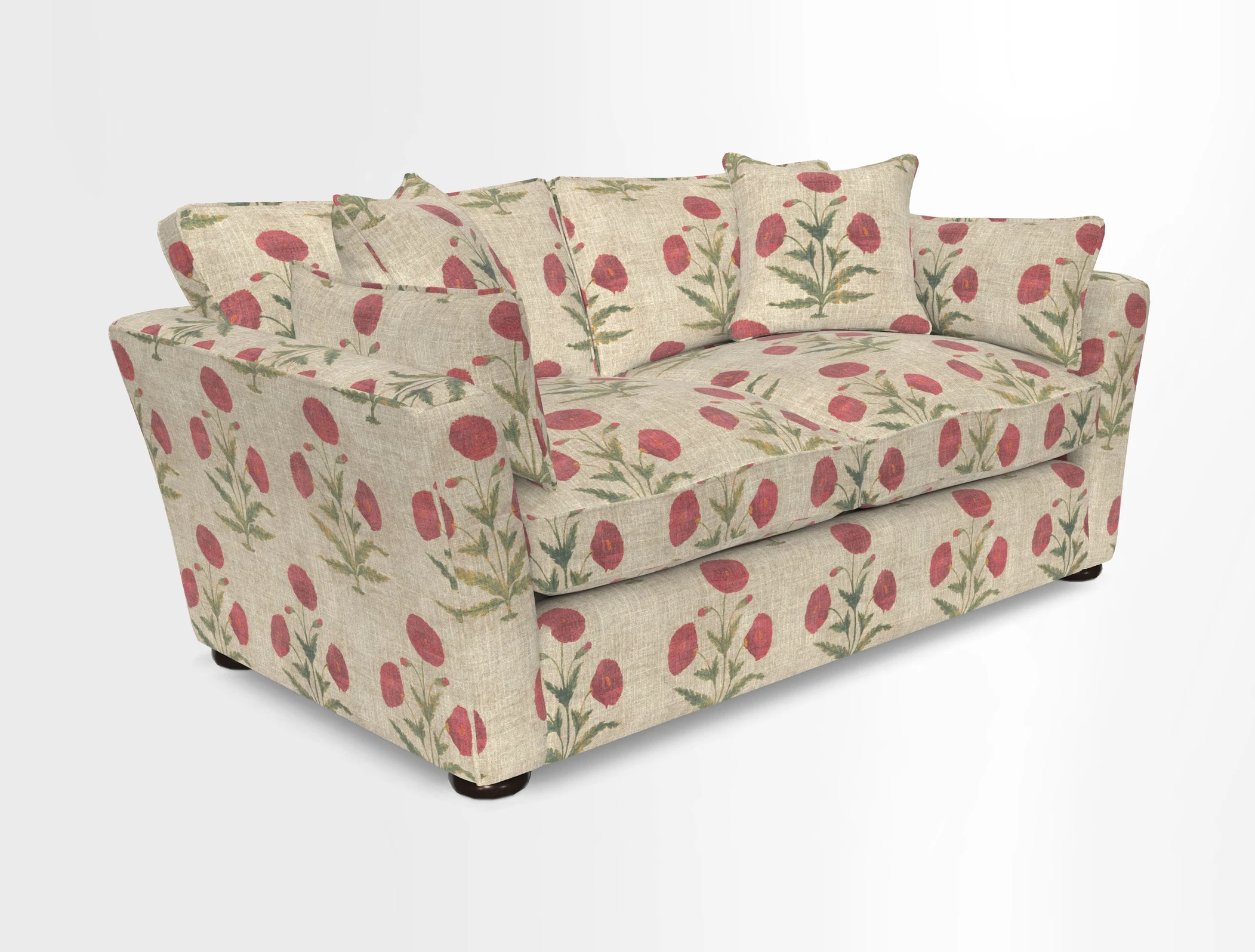 Aldeburgh Sofa Bed in Romo Linara Spice 