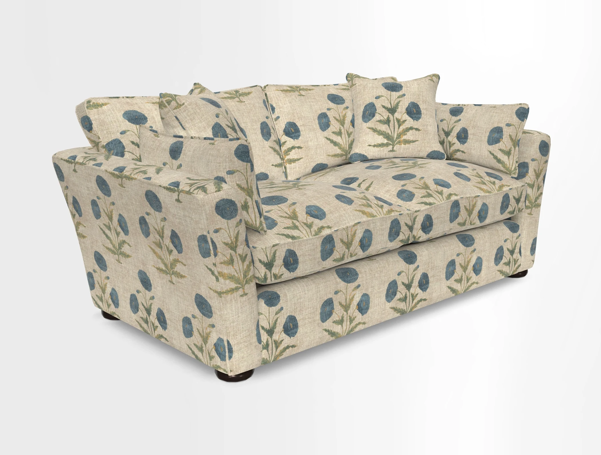 Aldeburgh Sofa Bed in Romo Linara Spice 