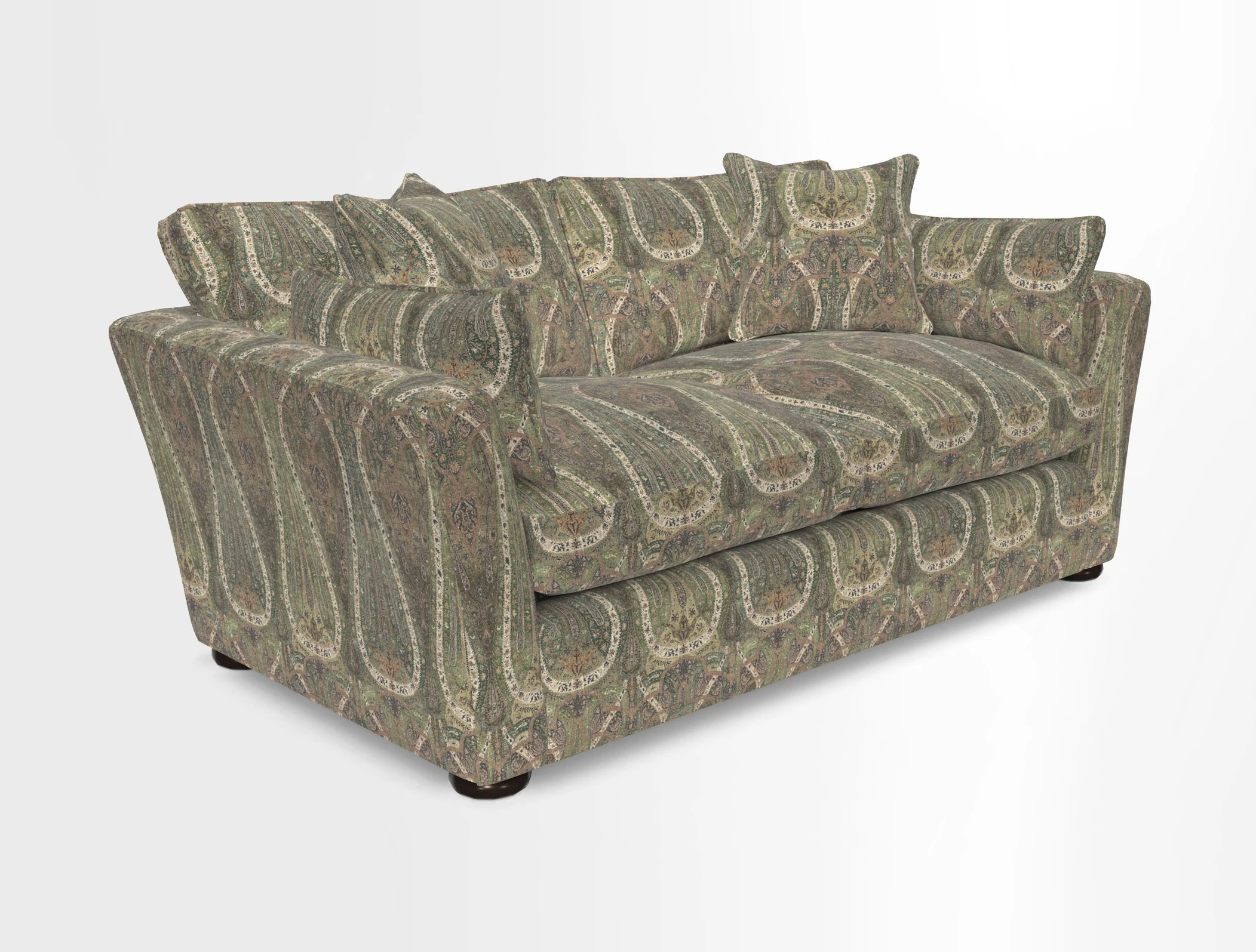 Aldeburgh Sofa Bed in Romo Linara Spice 