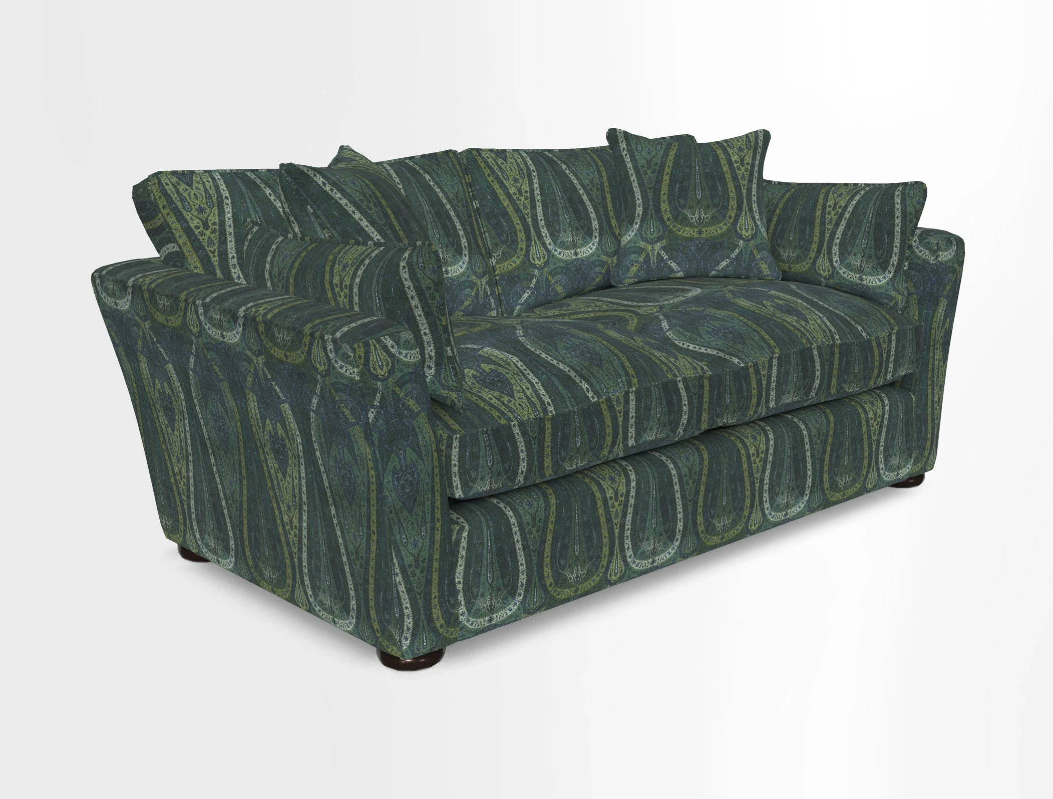 Aldeburgh Sofa Bed in Romo Linara Spice 