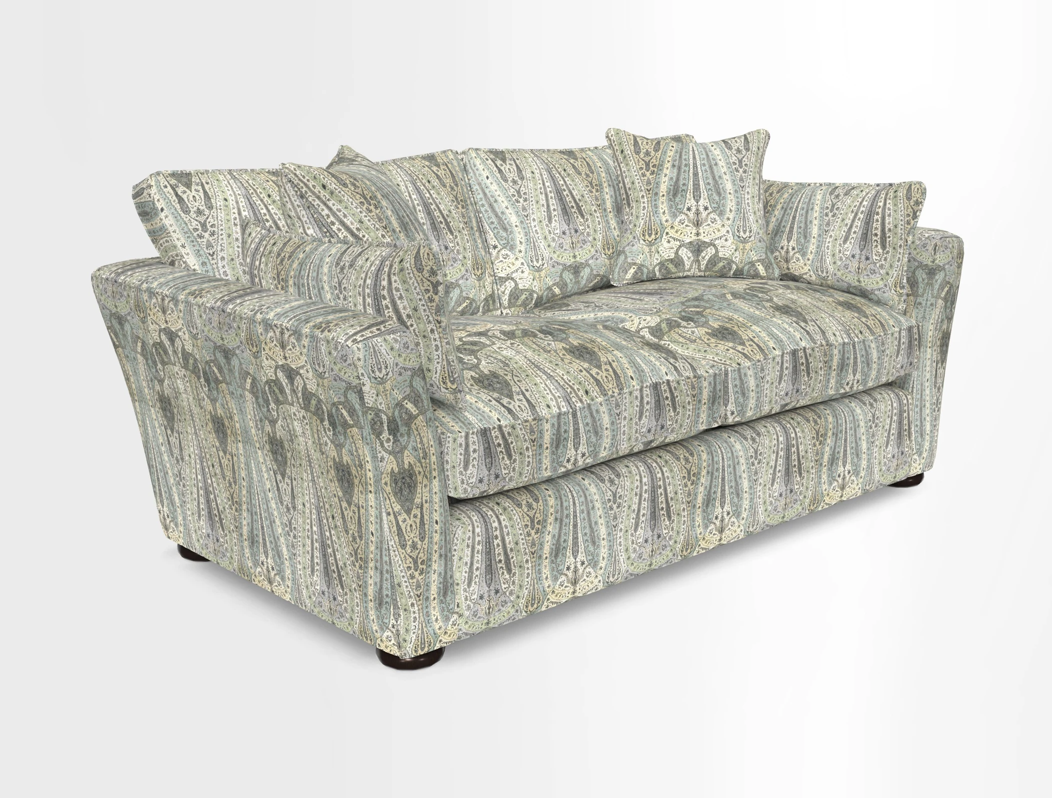 Aldeburgh Sofa Bed in Romo Linara Spice 