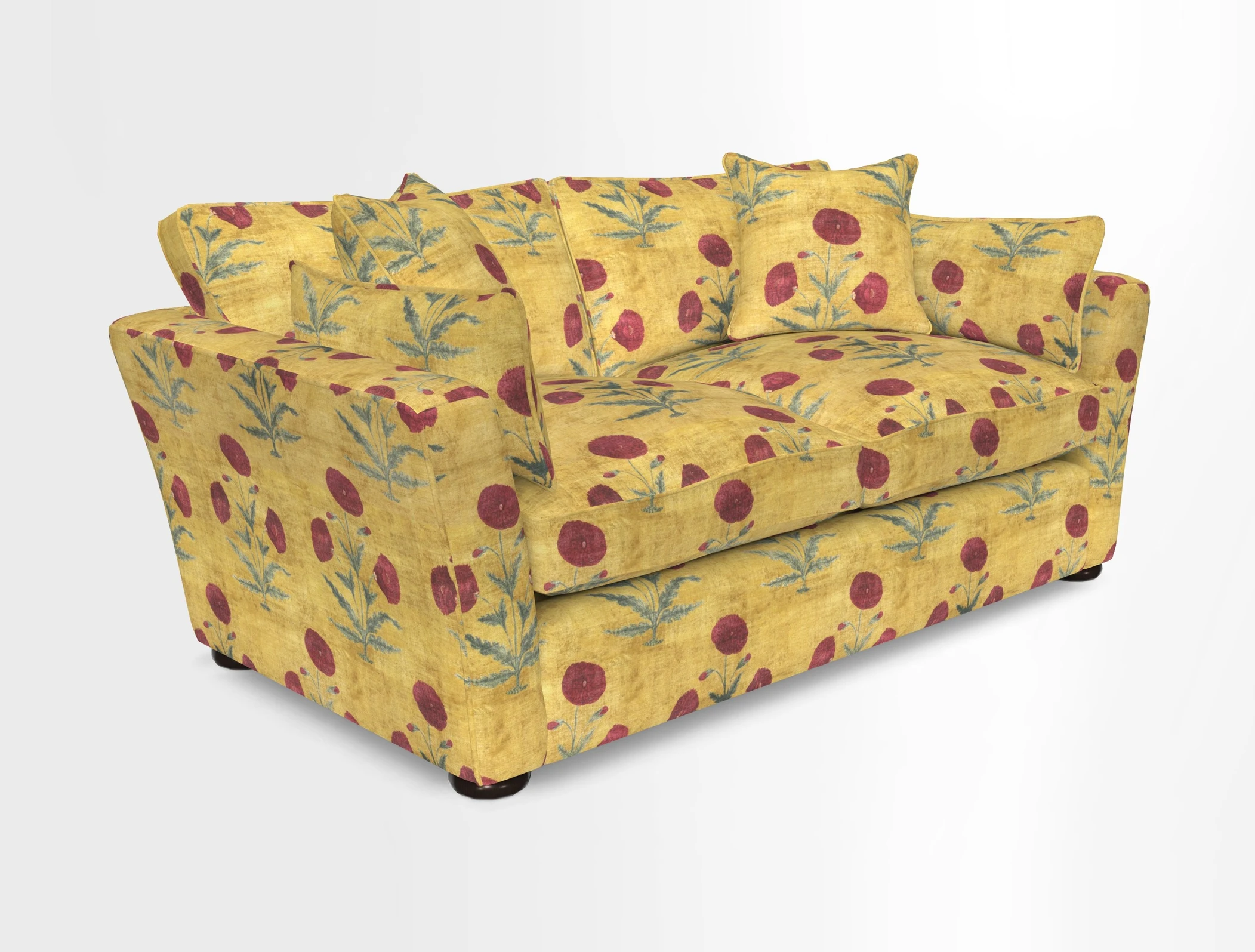 Aldeburgh Sofa Bed in Romo Linara Spice 