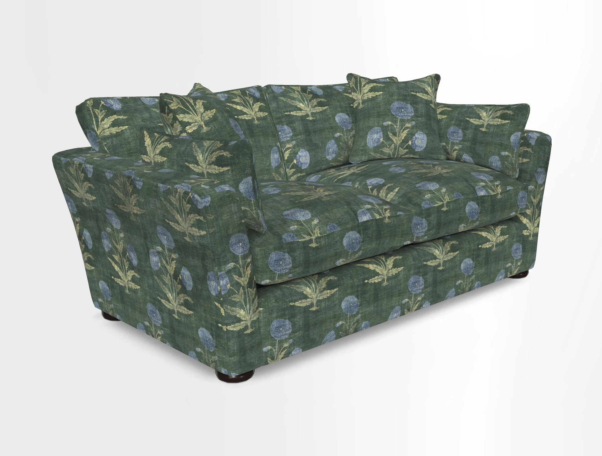 Aldeburgh Sofa Bed in Romo Linara Spice 