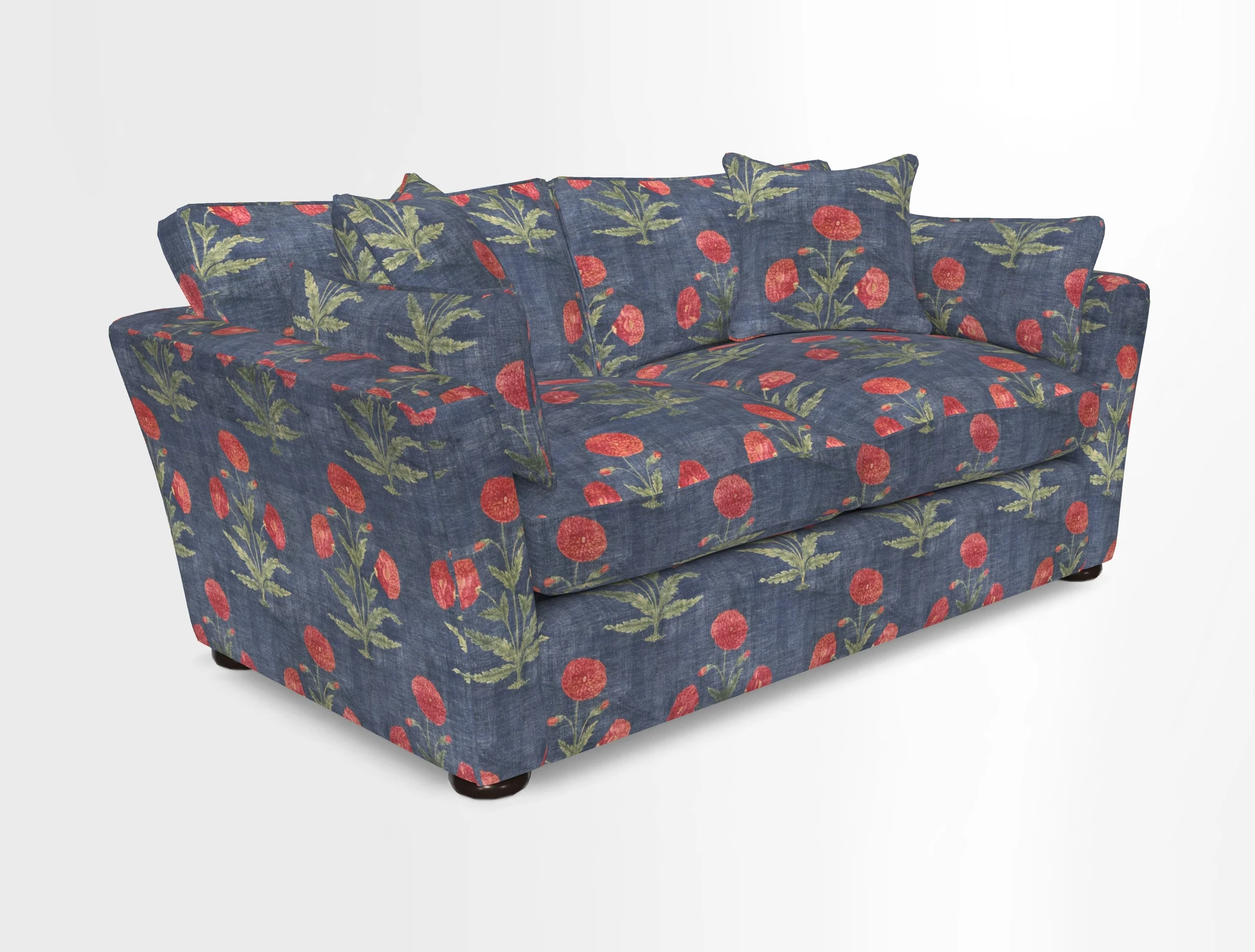 Aldeburgh Sofa Bed in Romo Linara Spice 