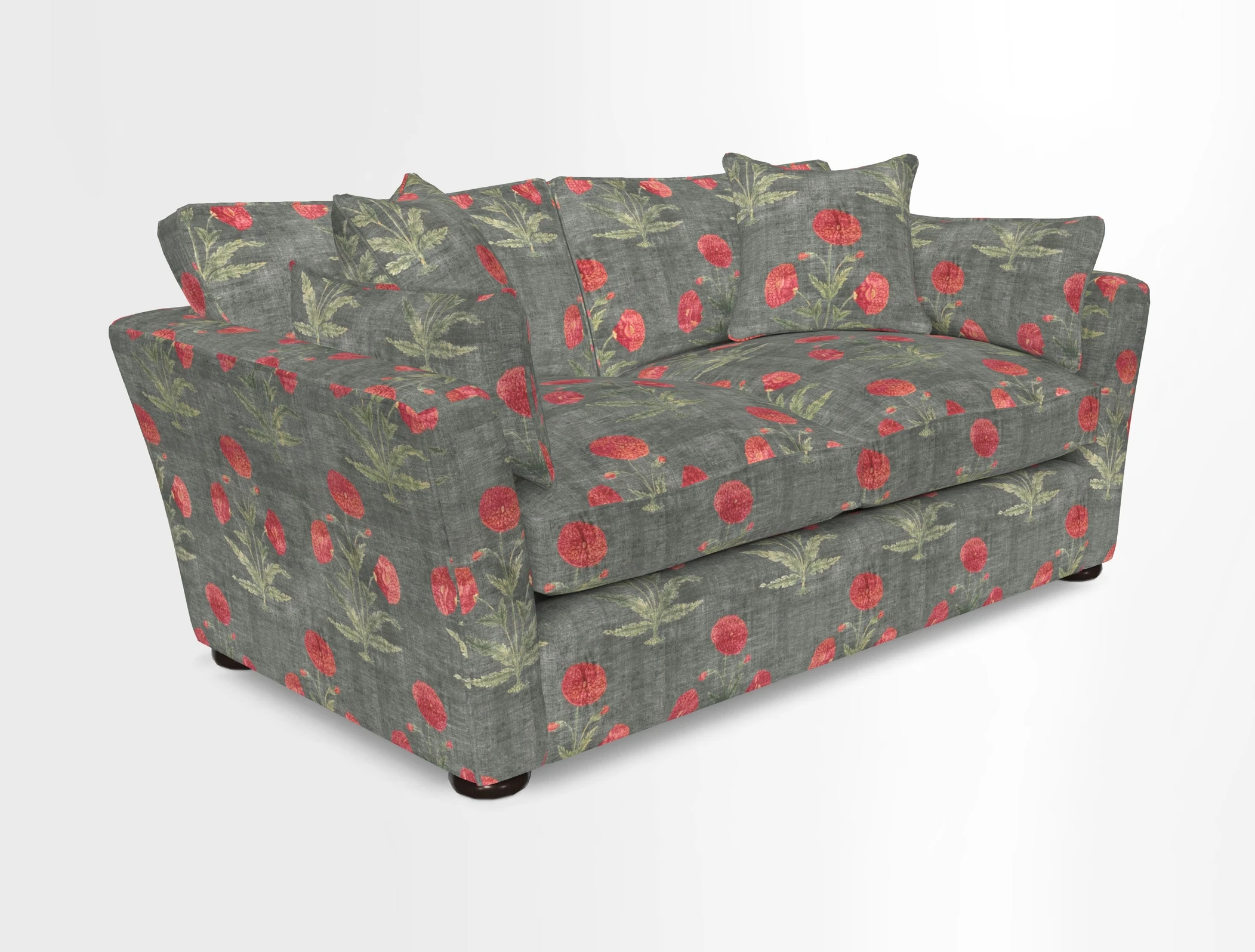 Aldeburgh Sofa Bed in Romo Linara Spice 