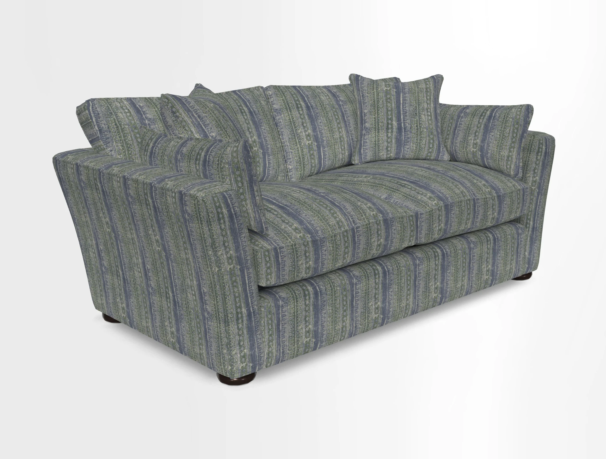 Aldeburgh Sofa Bed in Romo Linara Spice 