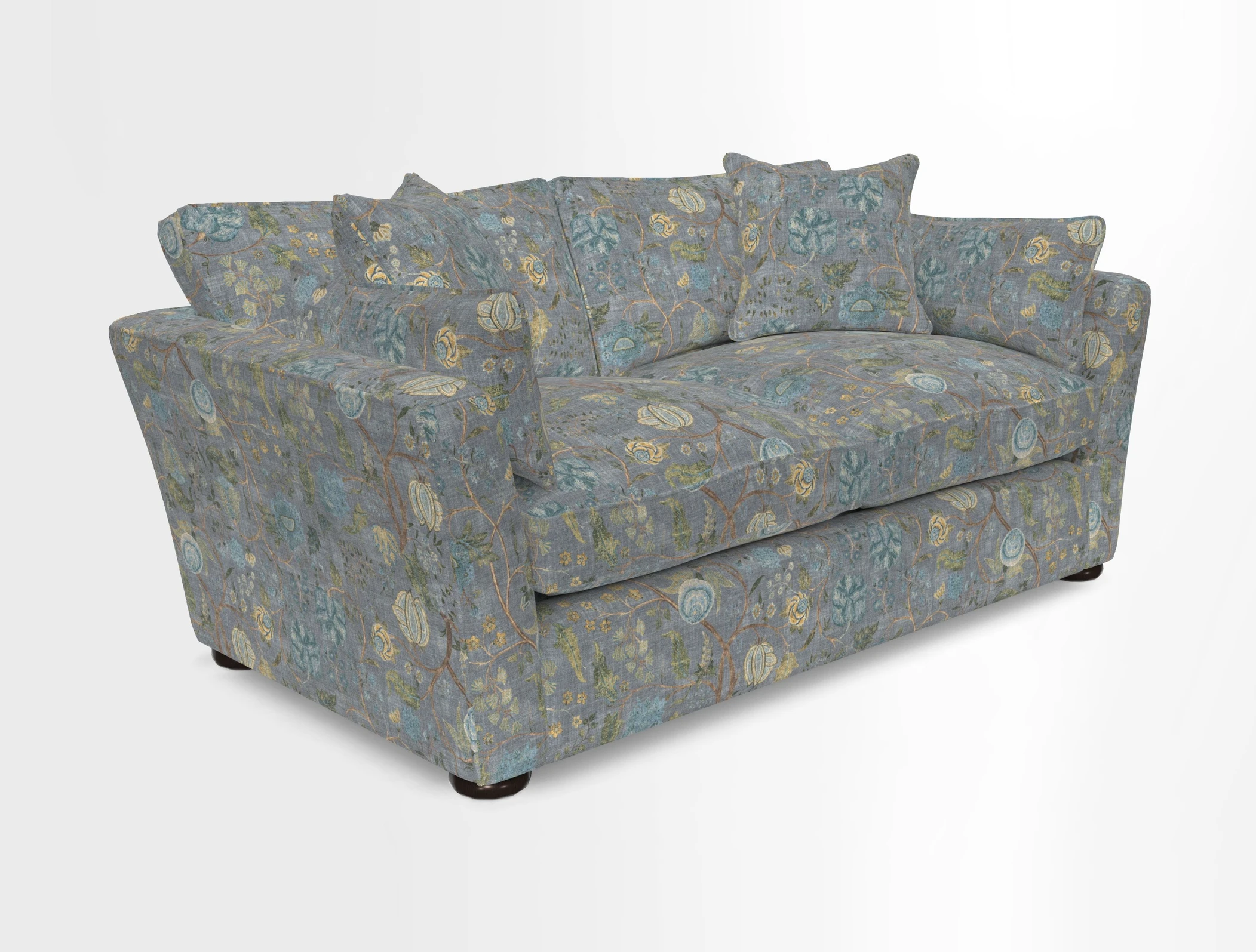 Aldeburgh Sofa Bed in Romo Linara Spice 