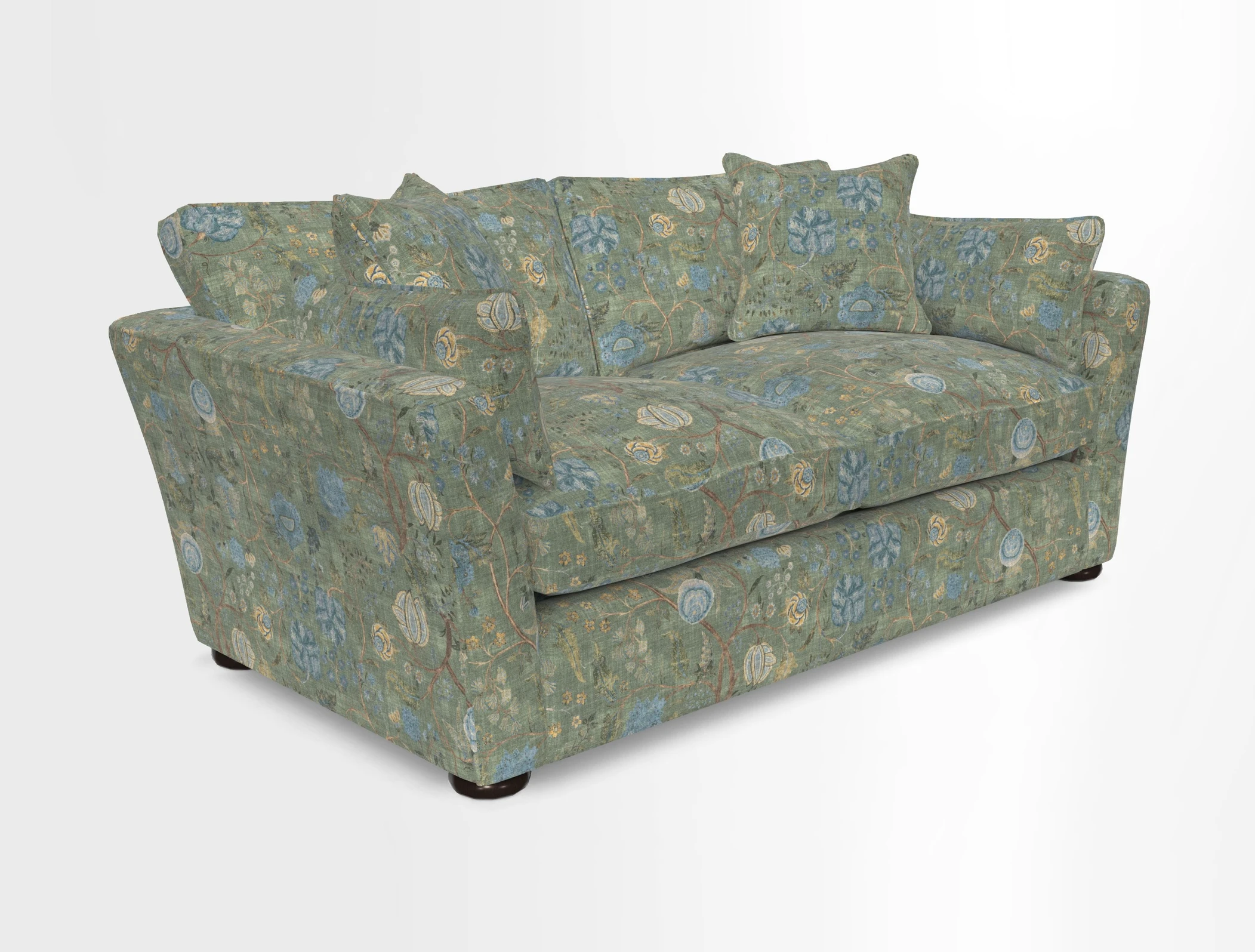 Aldeburgh Sofa Bed in Romo Linara Spice 