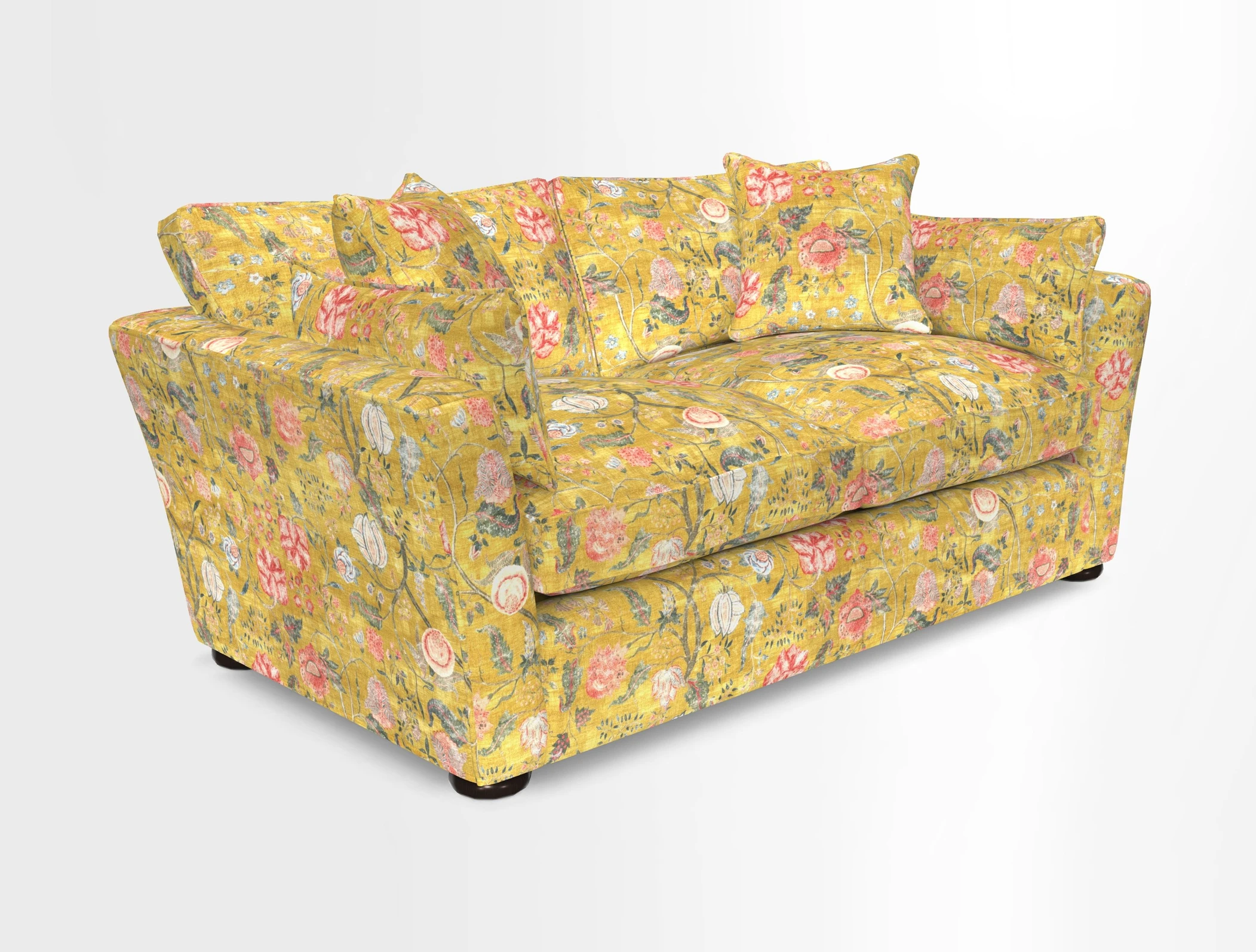 Aldeburgh Sofa Bed in Romo Linara Spice 