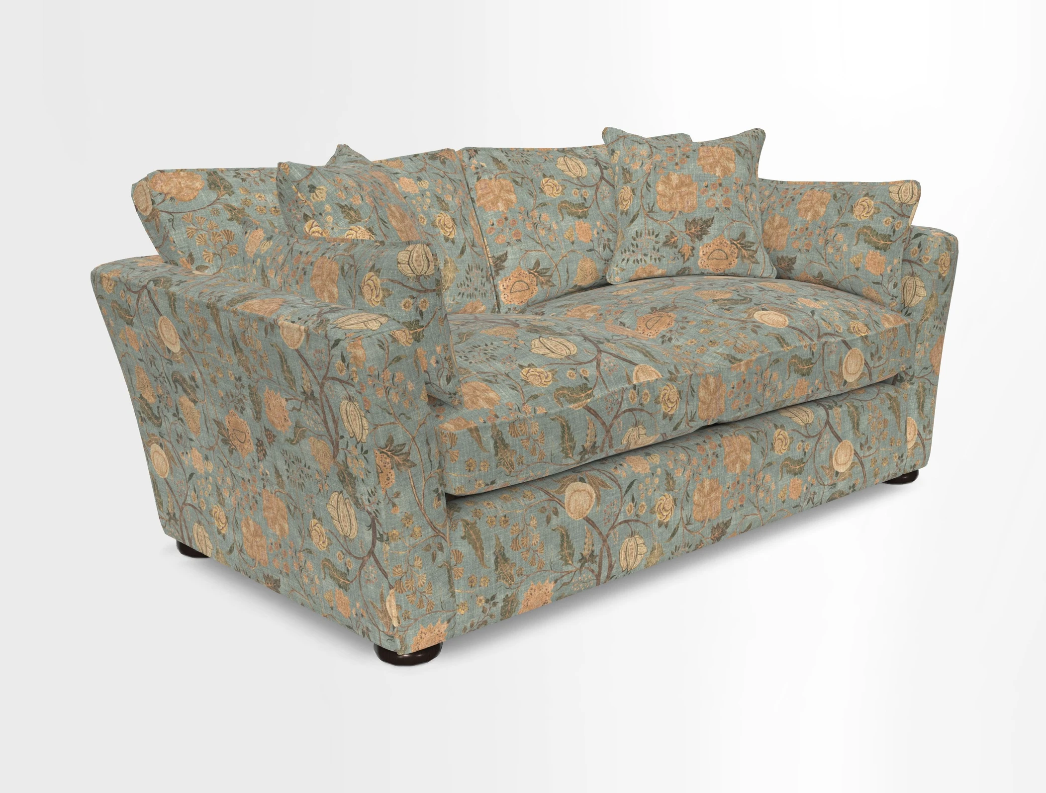 Aldeburgh Sofa Bed in Romo Linara Spice 