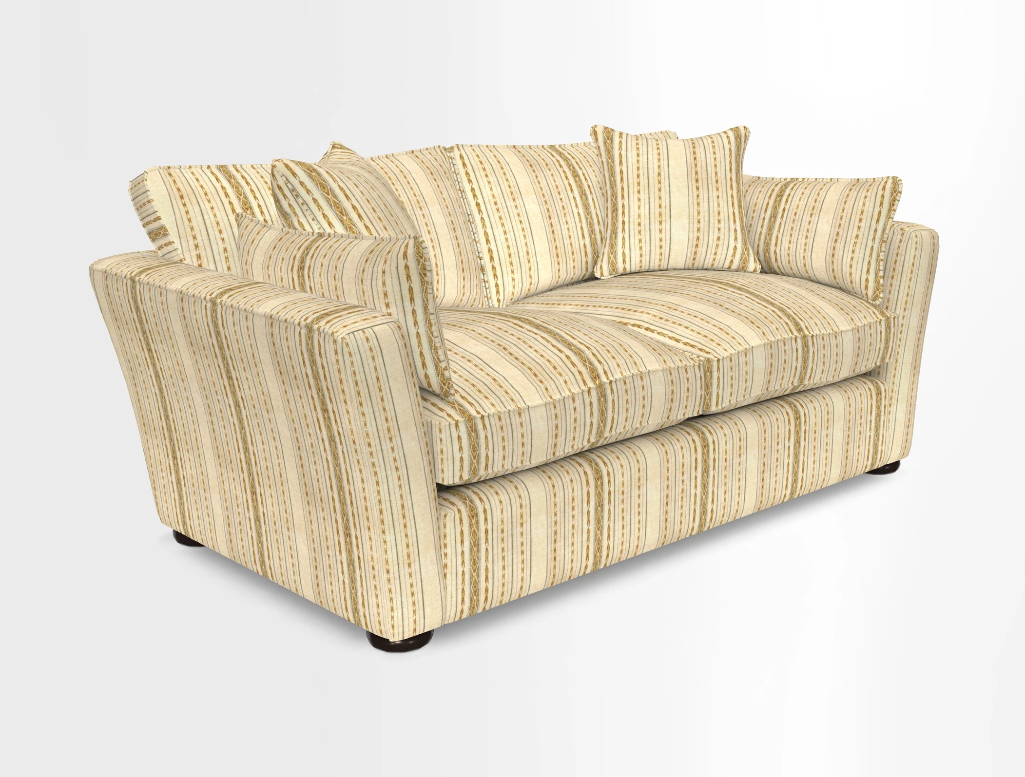 Aldeburgh Sofa Bed in Romo Linara Spice 