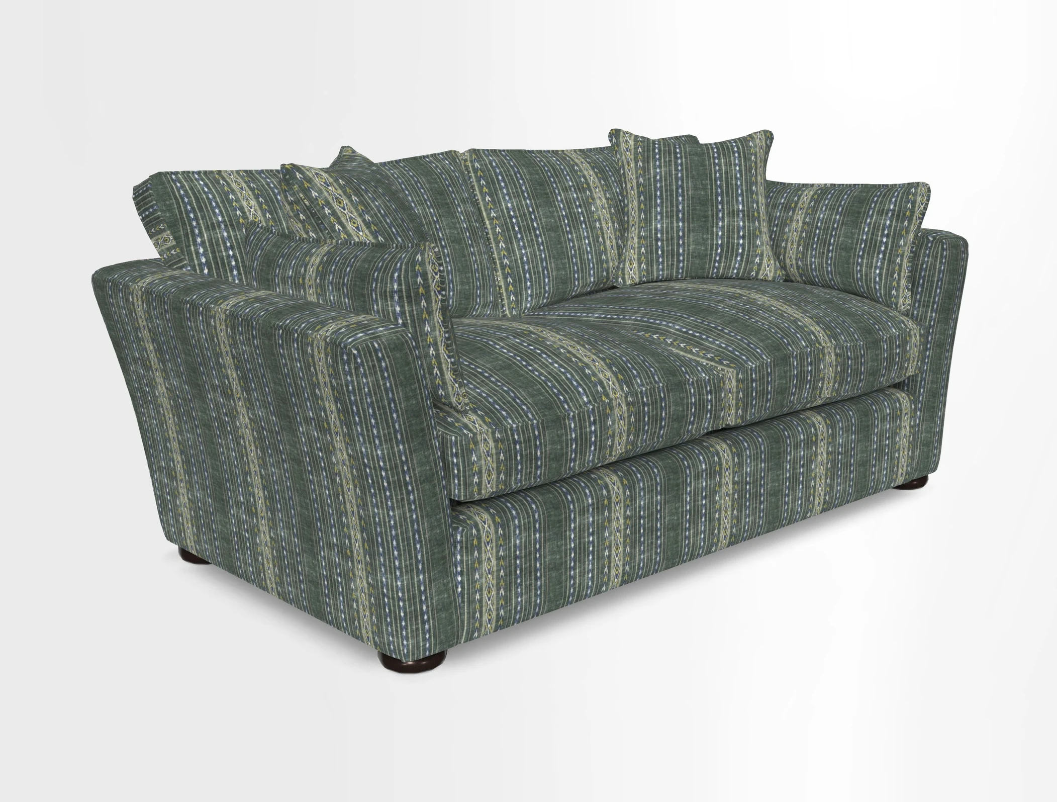 Aldeburgh Sofa Bed in Romo Linara Spice 